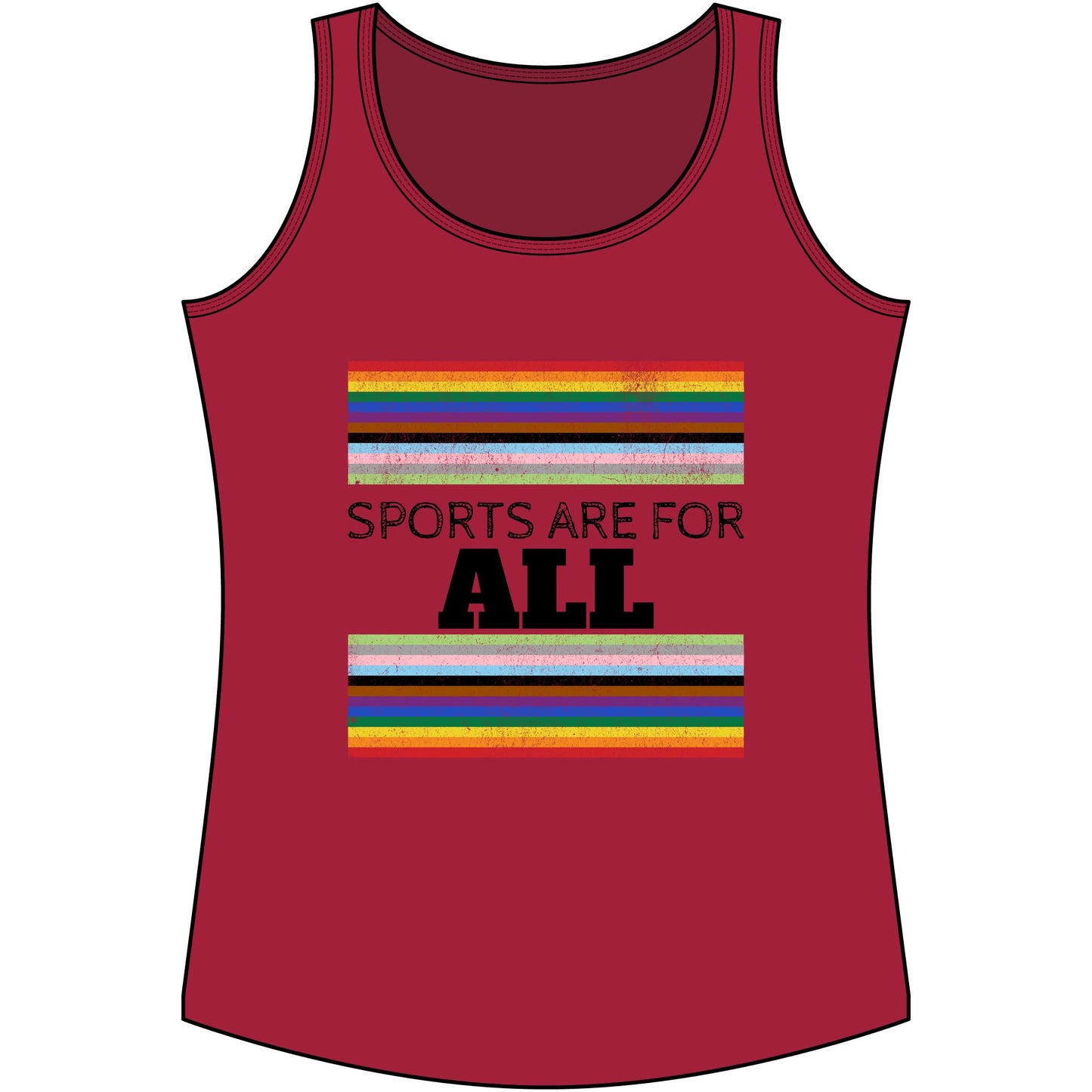 Sports Are For ALL Women's Core Cotton Tank Top