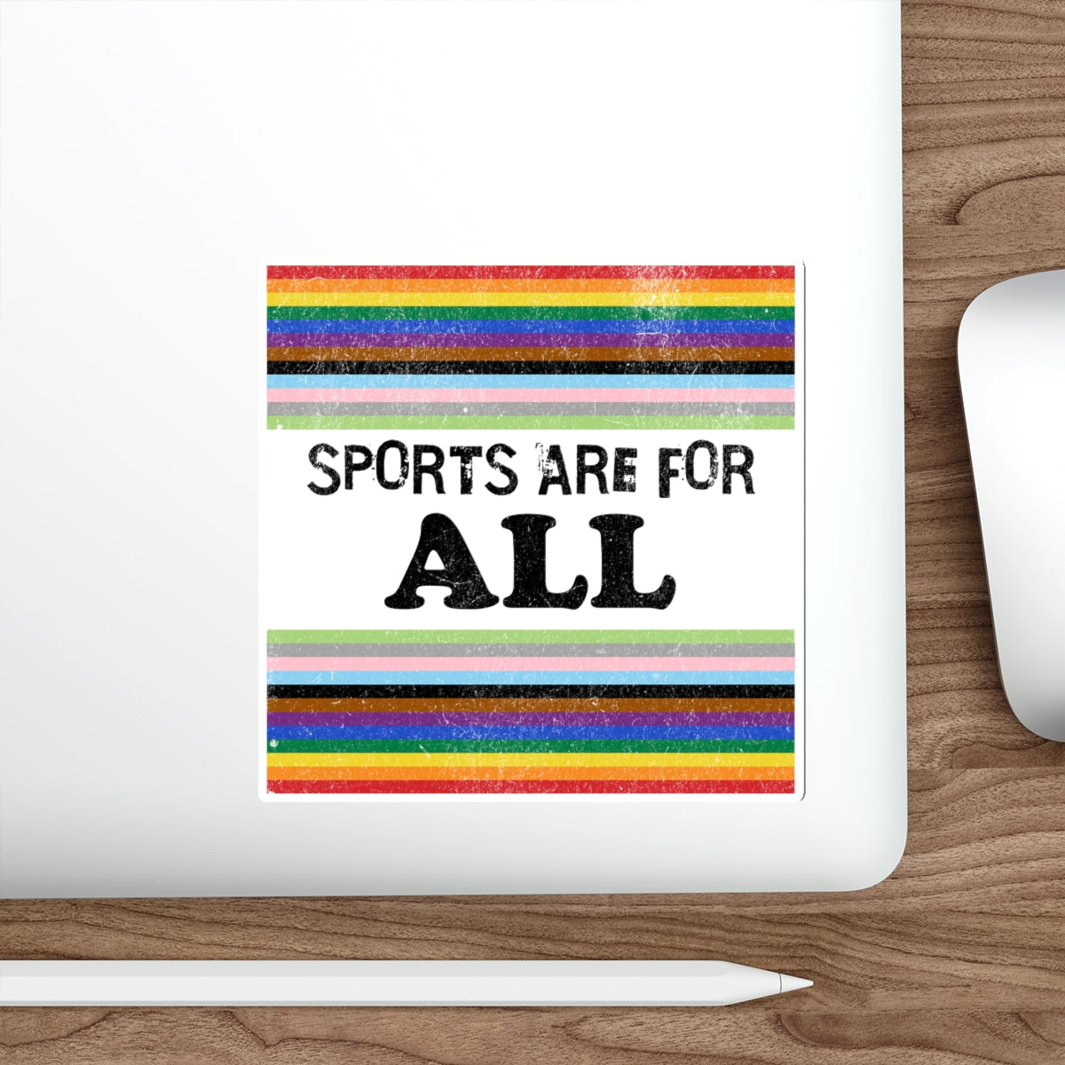 Sports Are For ALL Die-Cut Stickers