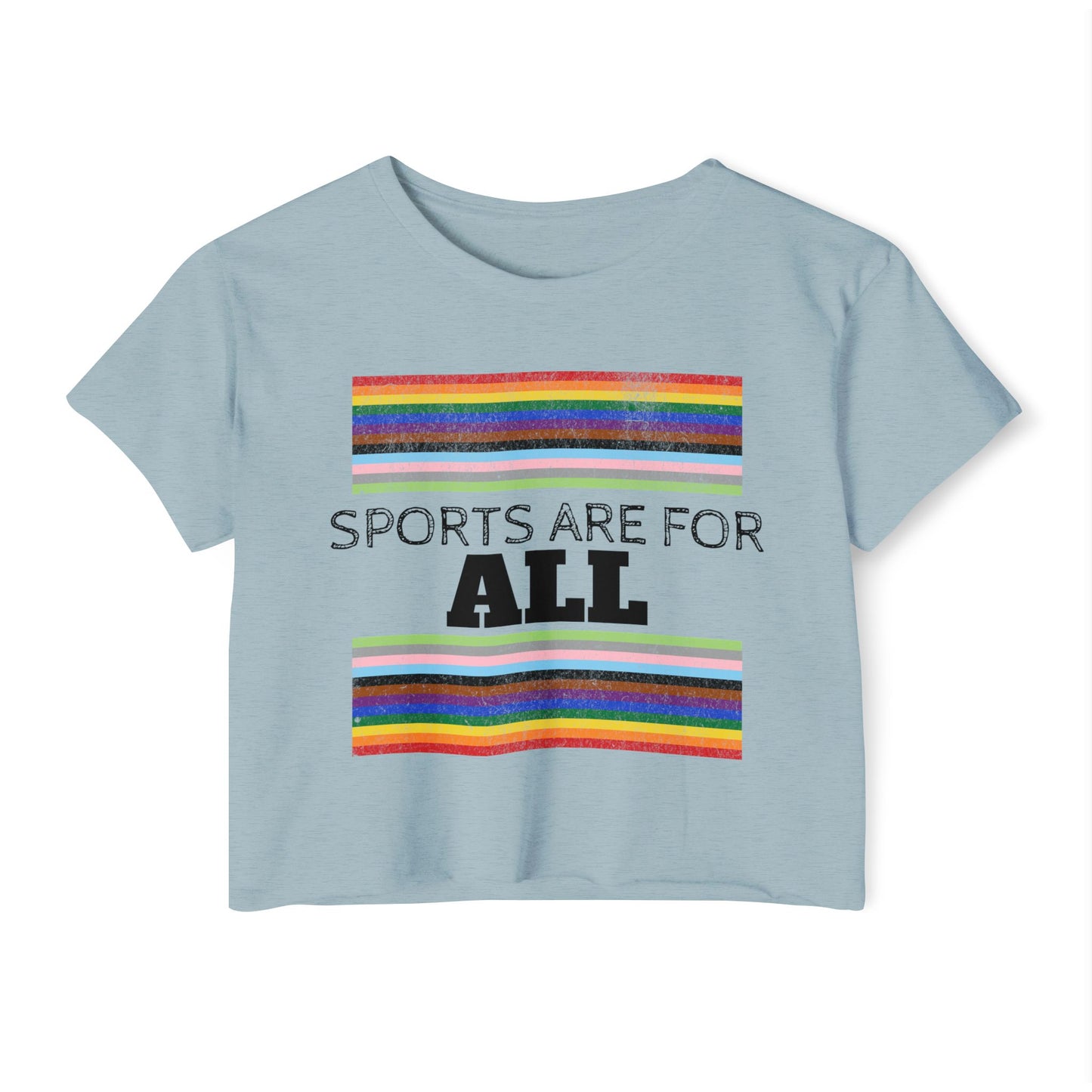 Sports Are For ALL Women's Festival Crop Top