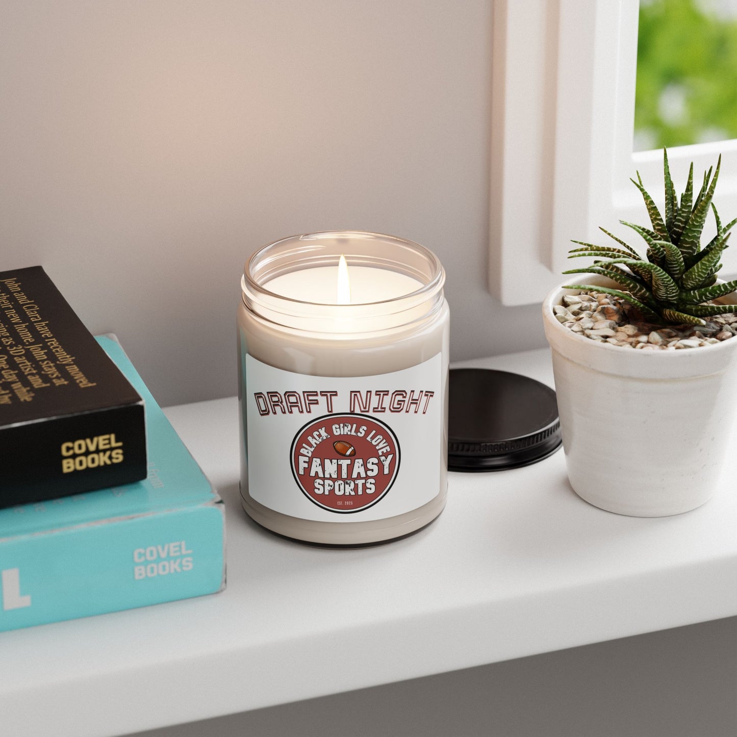 BGLFantasy Sports Draft Night Scented Soy Candle, 9oz