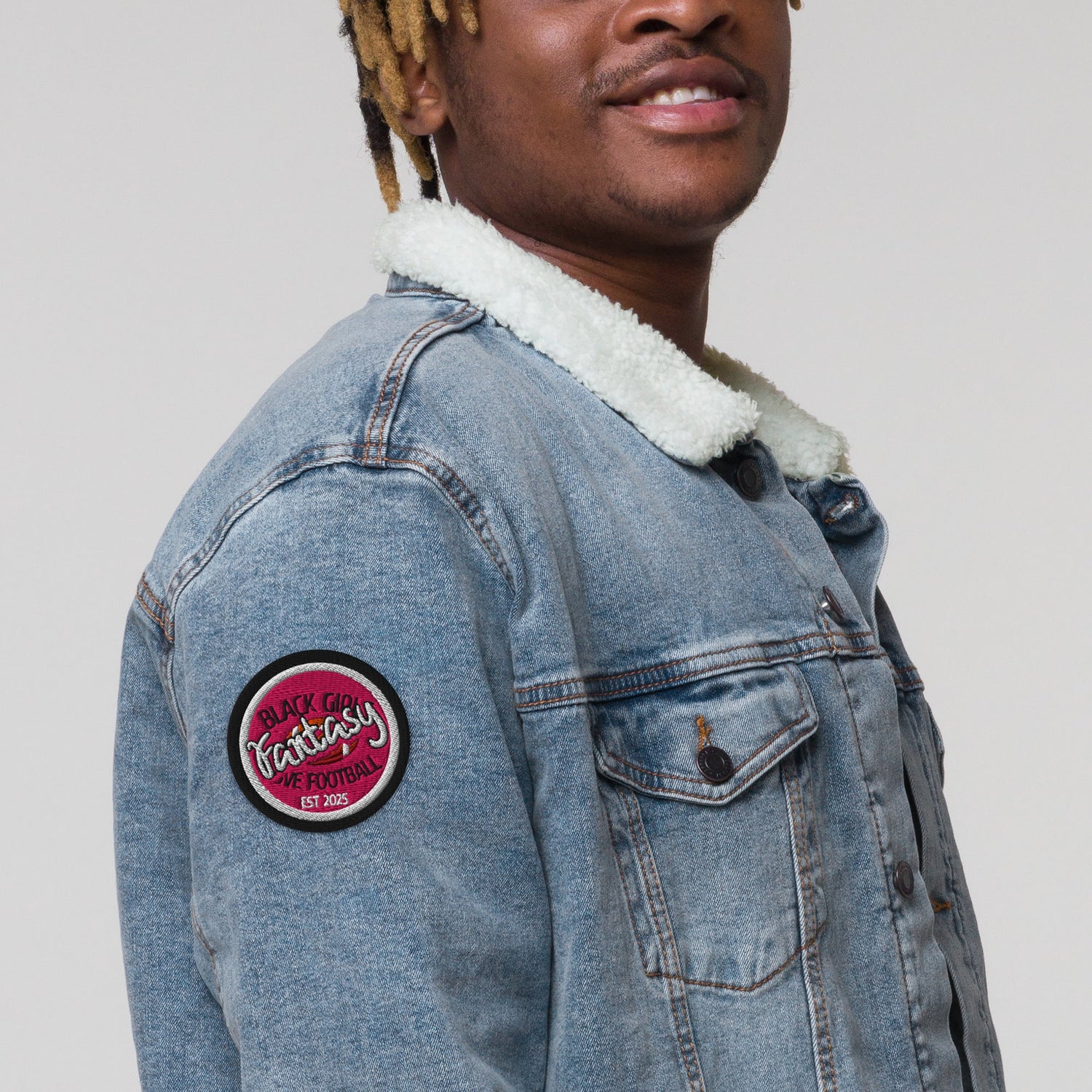 Embroidered
