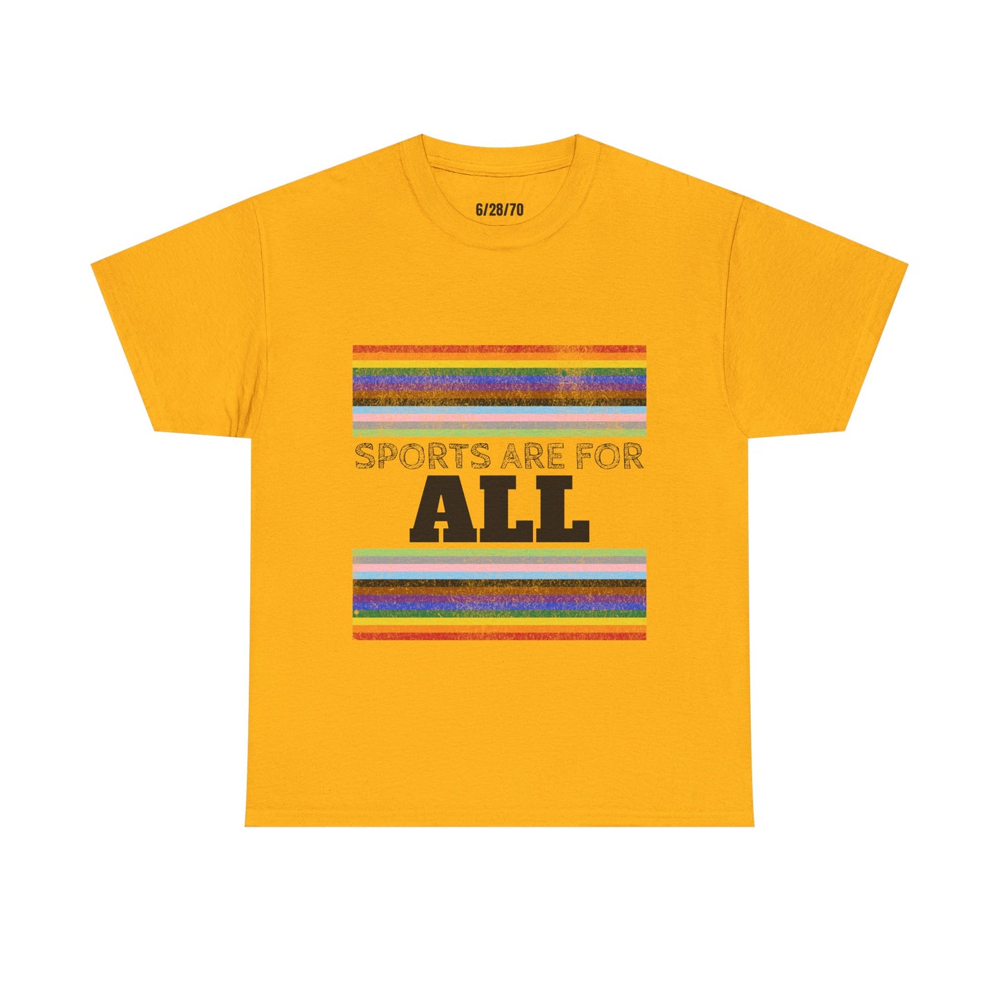 Sports are for ALL Unisex Cotton T-Shirt