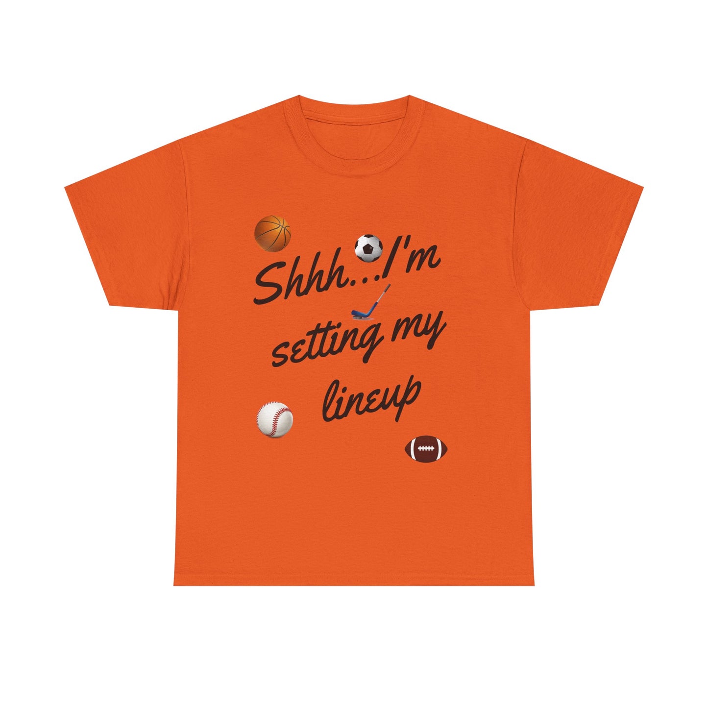 BGLFantasy Sports Lineup Time Unisex Cotton T-Shirt
