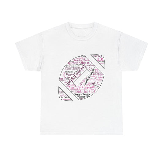 BGLF Fantasy Word Cloud Unisex Heavy Cotton Short-Sleeve Tee