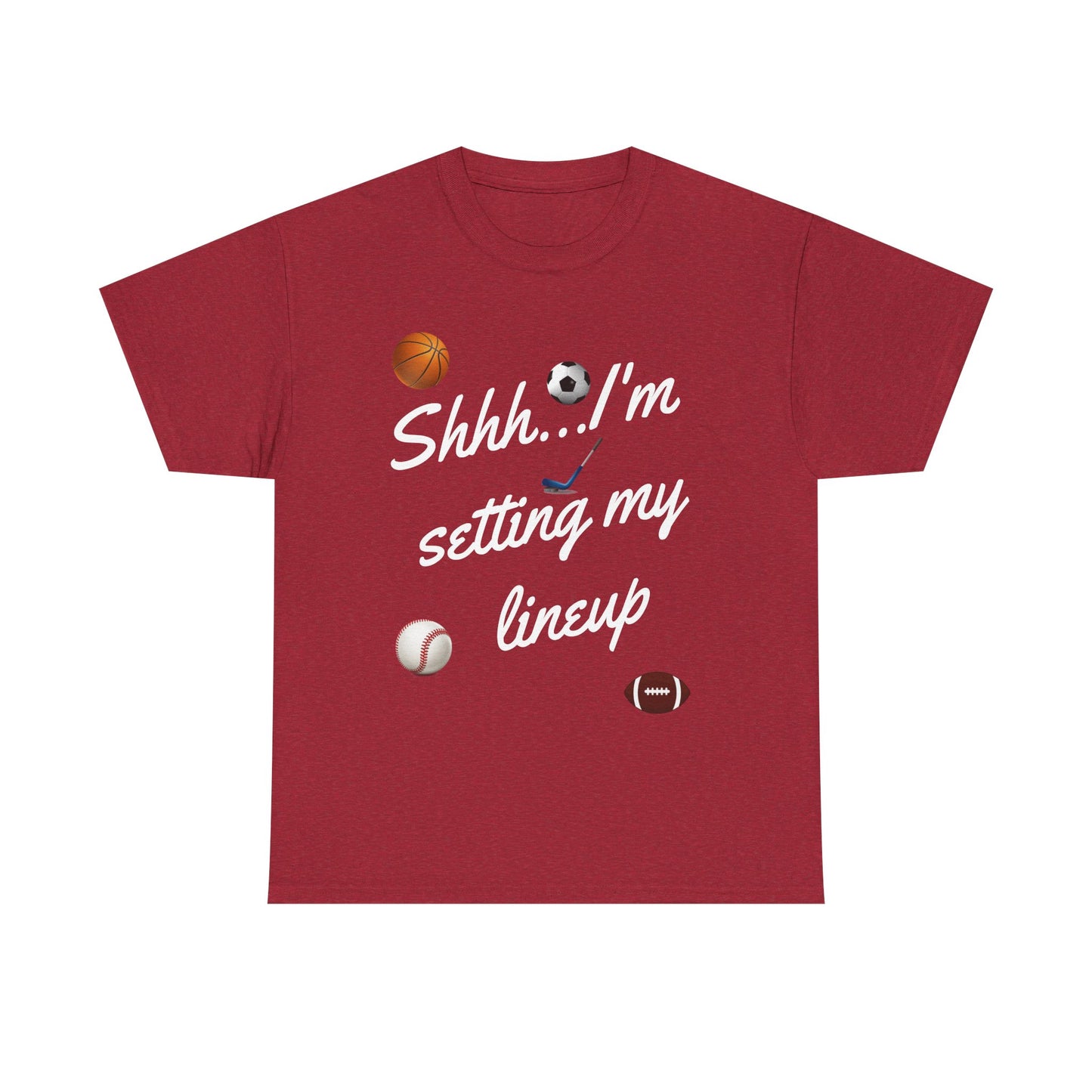 BGLFantasy Sports Lineup Time Unisex Cotton T-Shirt