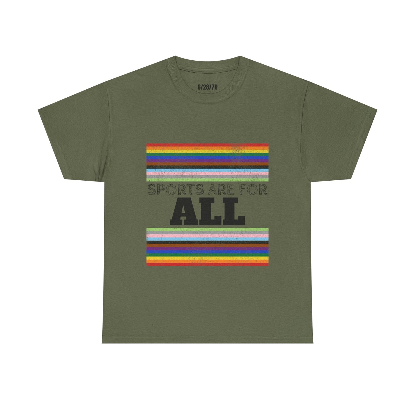 Sports are for ALL Unisex Cotton T-Shirt