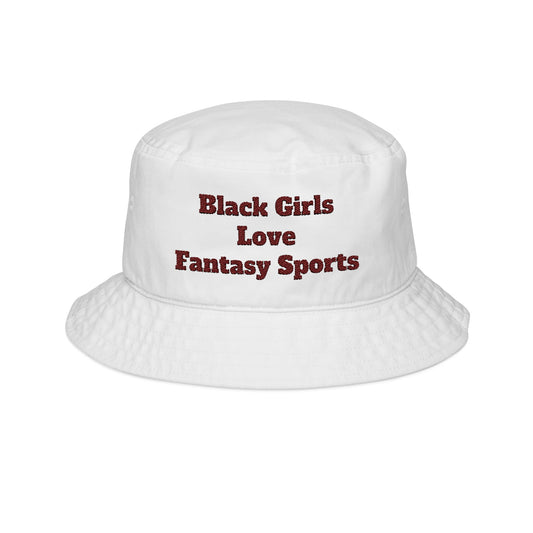 BGLFantasy Sports Embroidery Bucket Hat