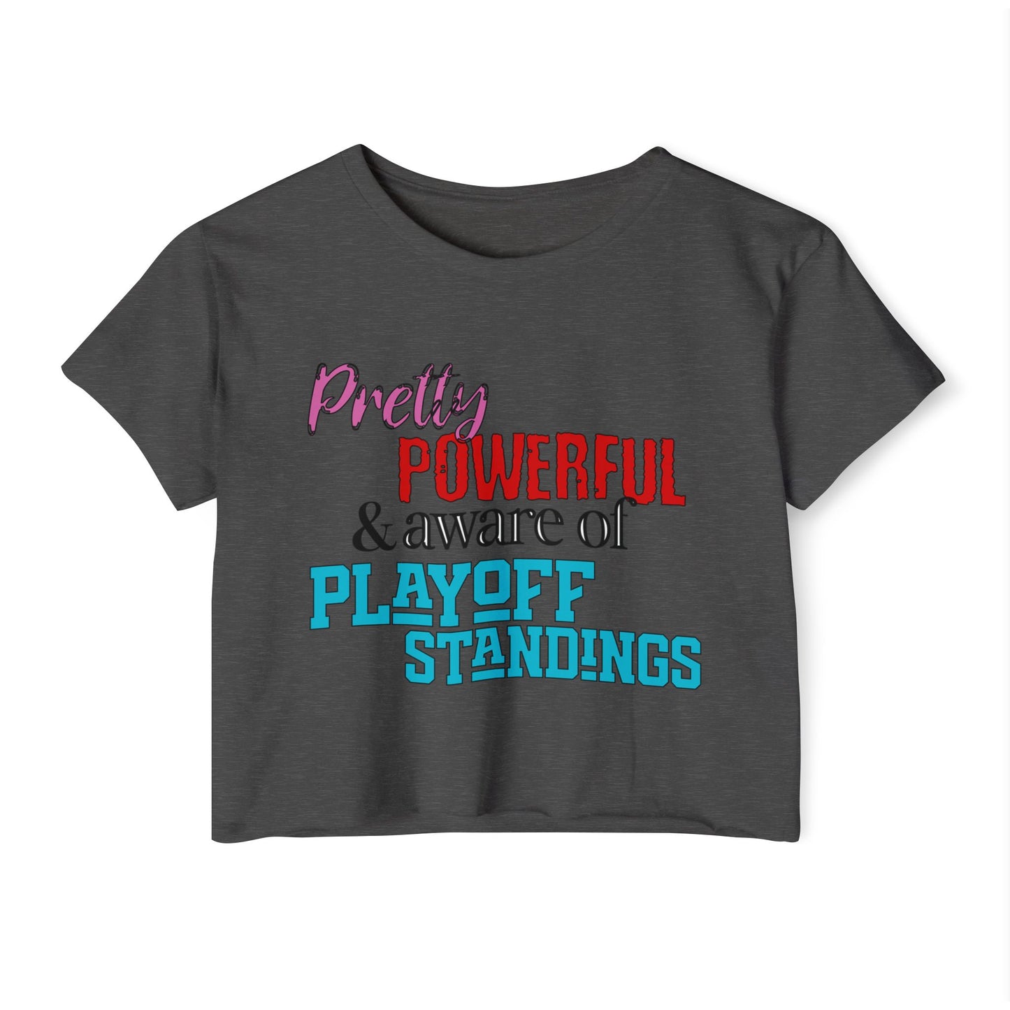 Pretty Powerful Women's Festival Crop Top