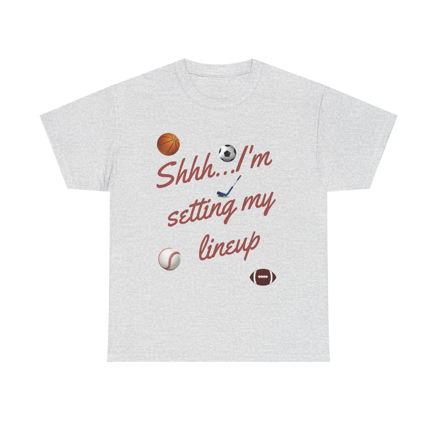 BGLFantasy Sports Lineup Time Unisex Cotton T-Shirt