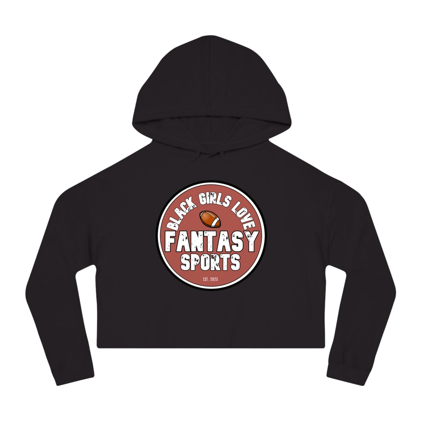 BGLFantasy Sports Women’s Cropped Hooded Sweatshirt