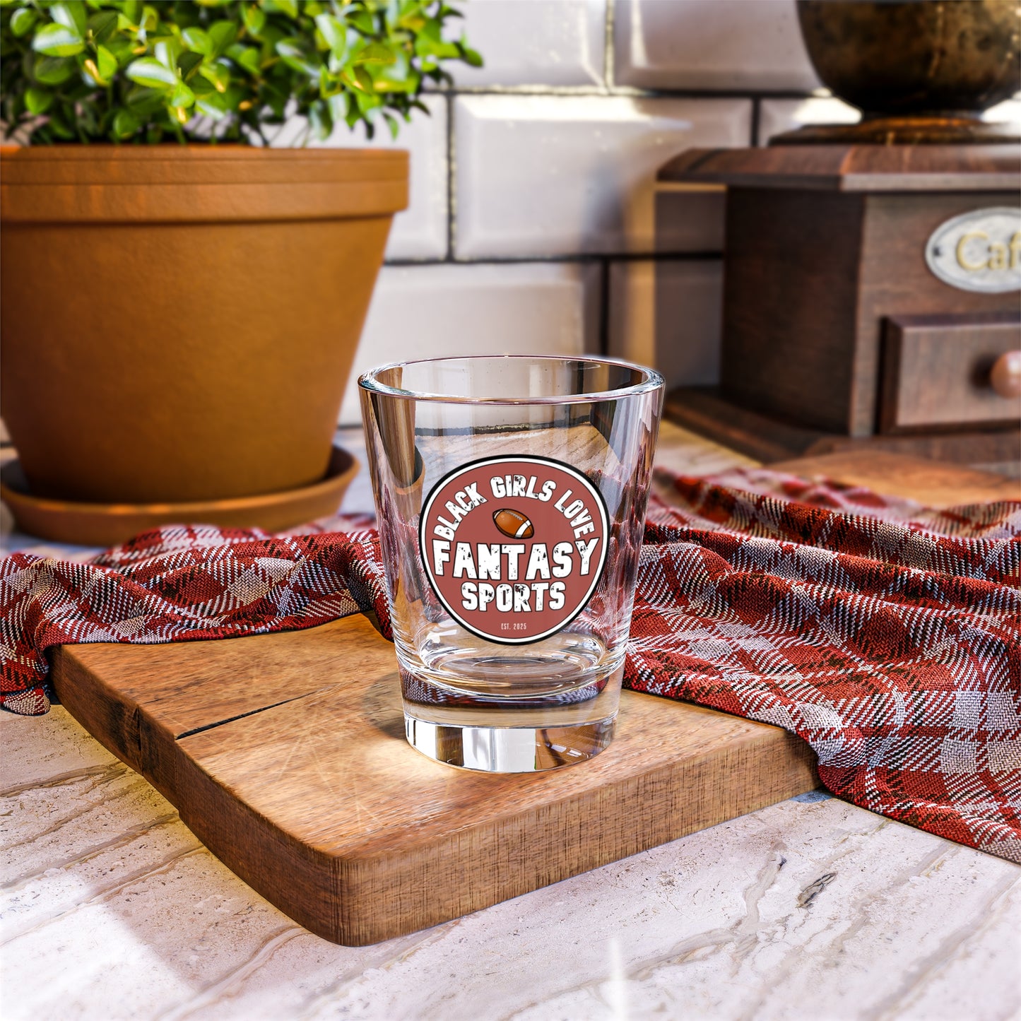 BGLF Fantasy Shot Glass, 1.5oz