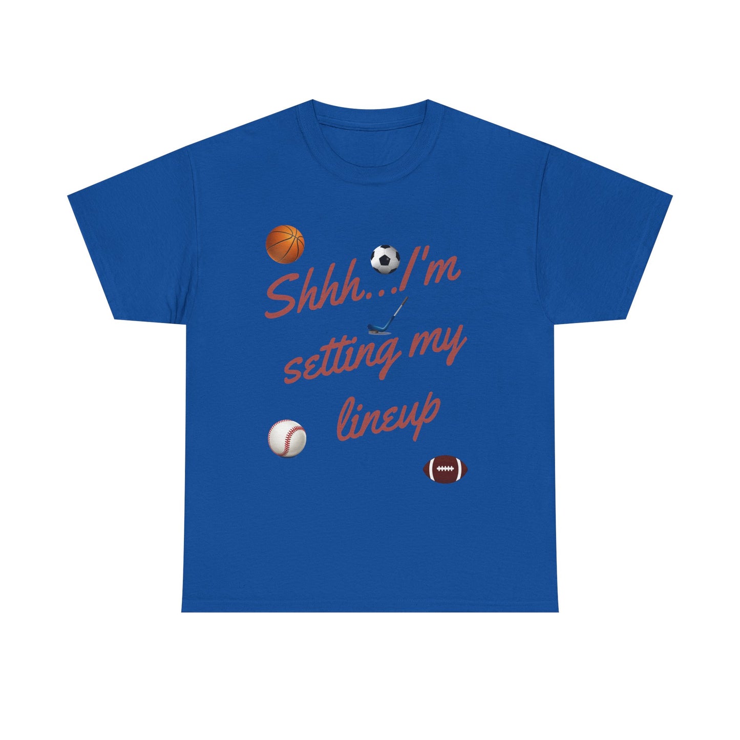 BGLFantasy Sports Lineup Time Unisex Cotton T-Shirt