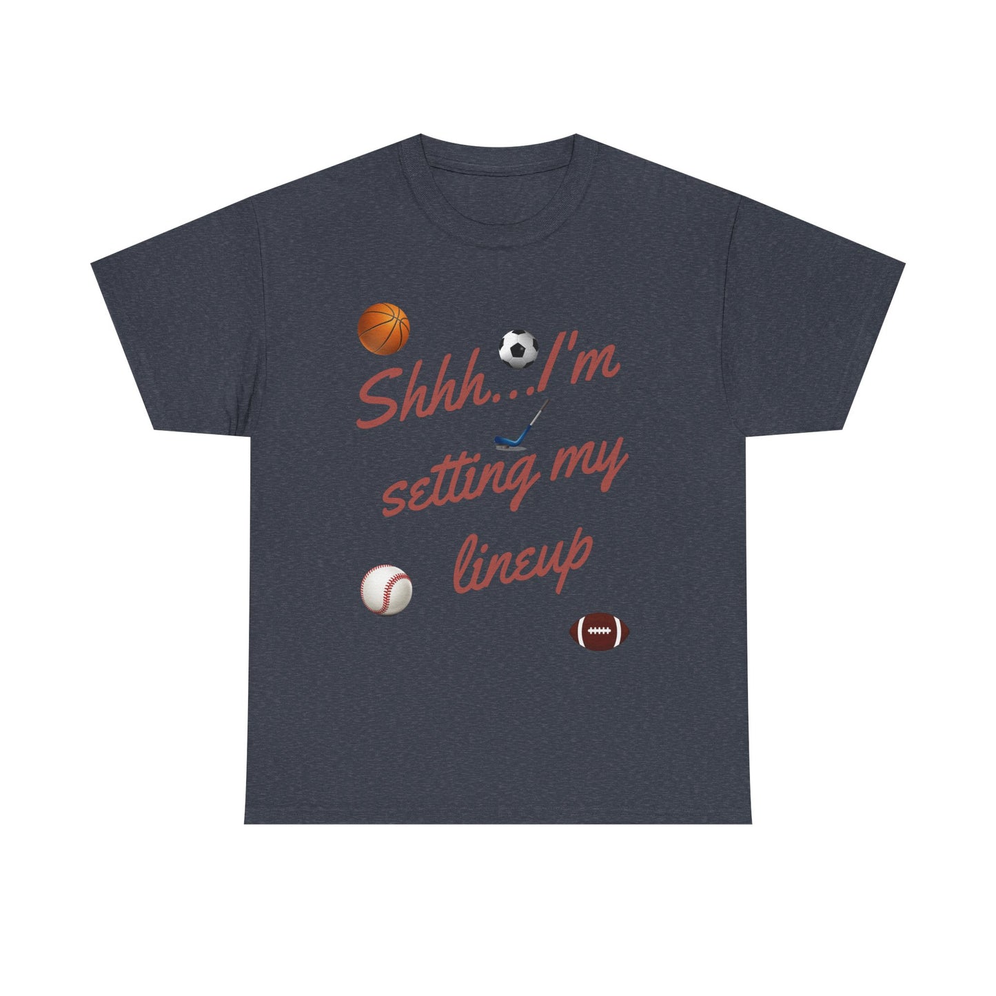 BGLFantasy Sports Lineup Time Unisex Cotton T-Shirt