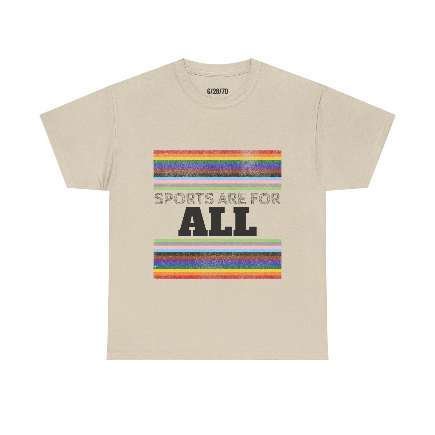Sports are for ALL Unisex Cotton T-Shirt
