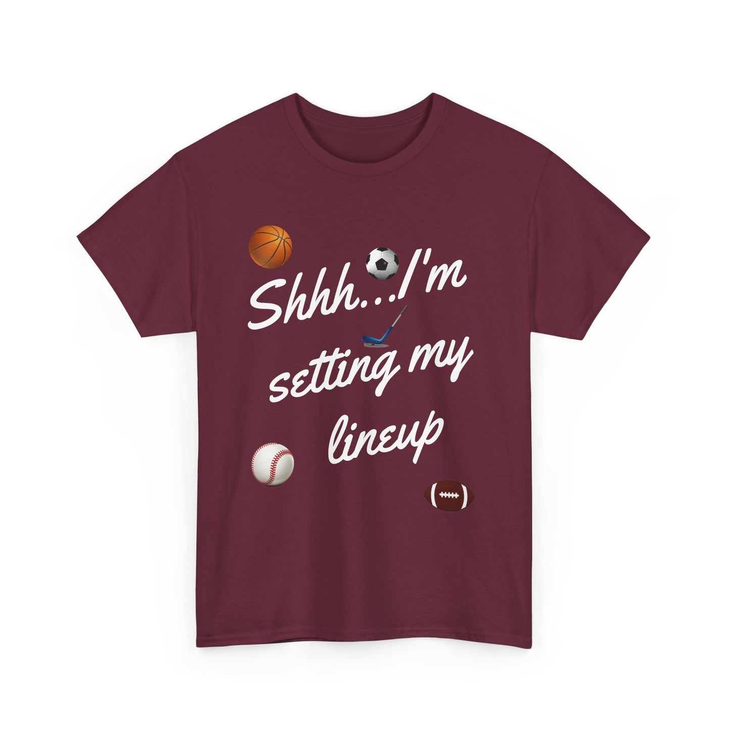 BGLFantasy Sports Lineup Time Unisex Cotton T-Shirt