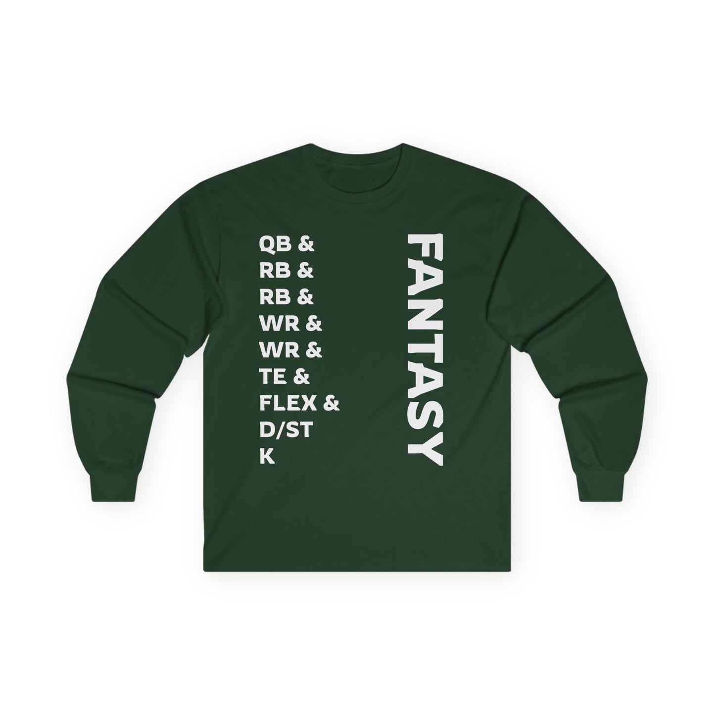 BGLF Fantasy Lineup Unisex Cotton Long Sleeve Tee