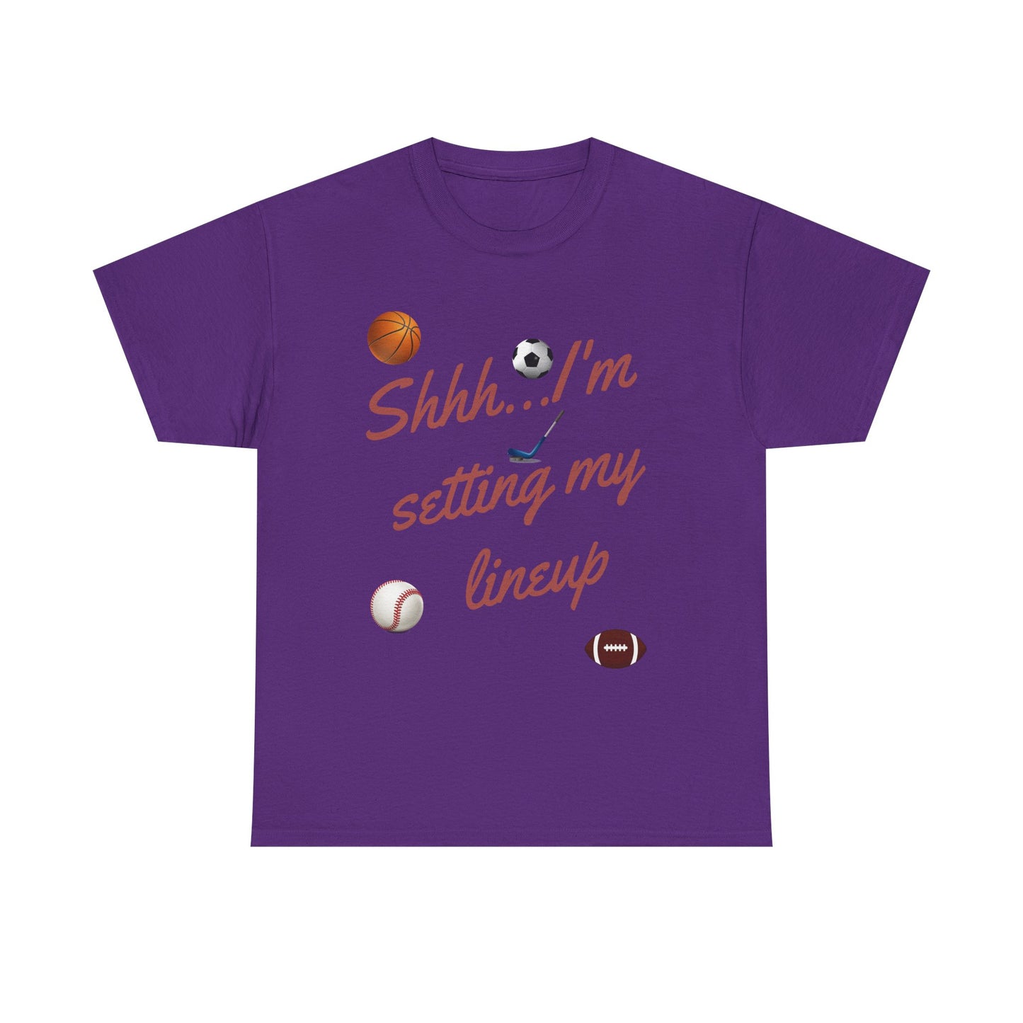 BGLFantasy Sports Lineup Time Unisex Cotton T-Shirt