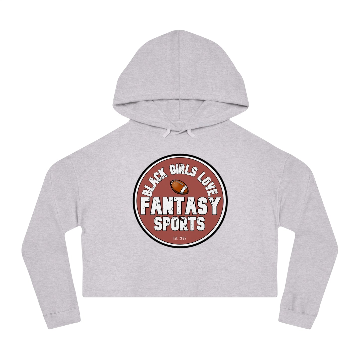 BGLFantasy Sports Women’s Cropped Hooded Sweatshirt