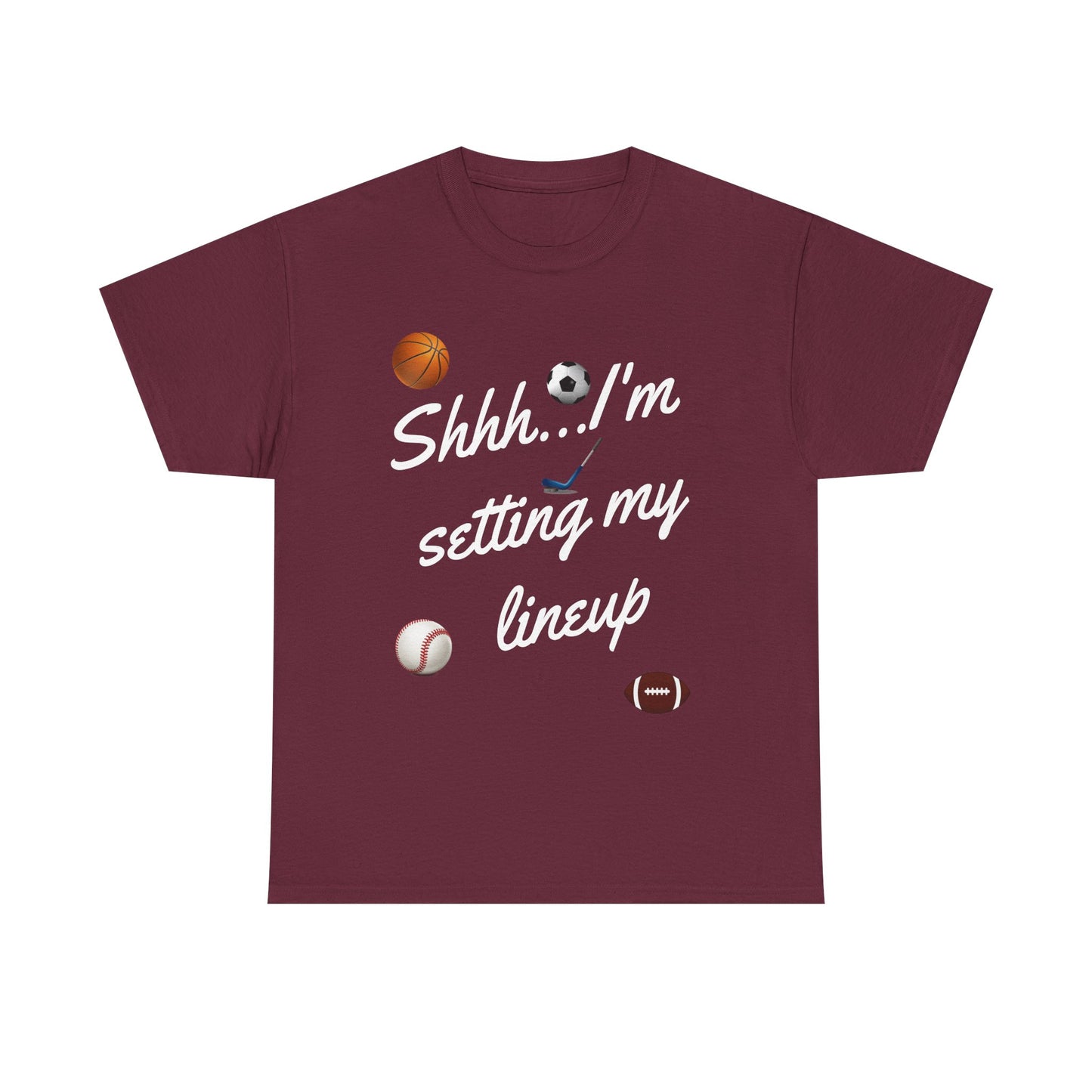 BGLFantasy Sports Lineup Time Unisex Cotton T-Shirt