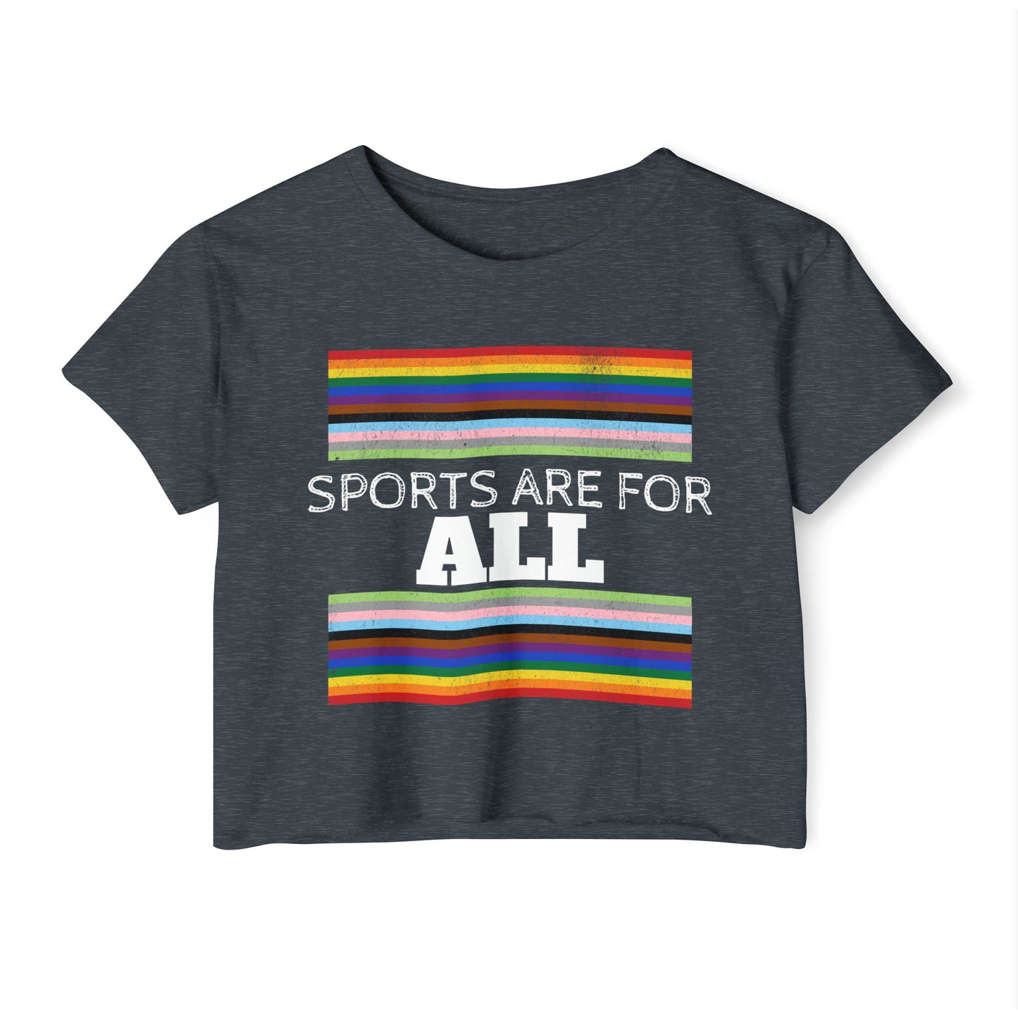 Sports Are For ALL Women's Festival Crop Top