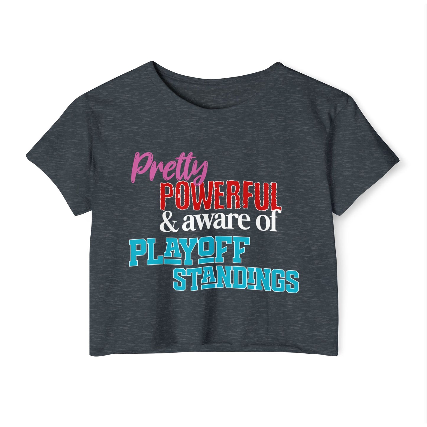 Pretty Powerful Women's Festival Crop Top