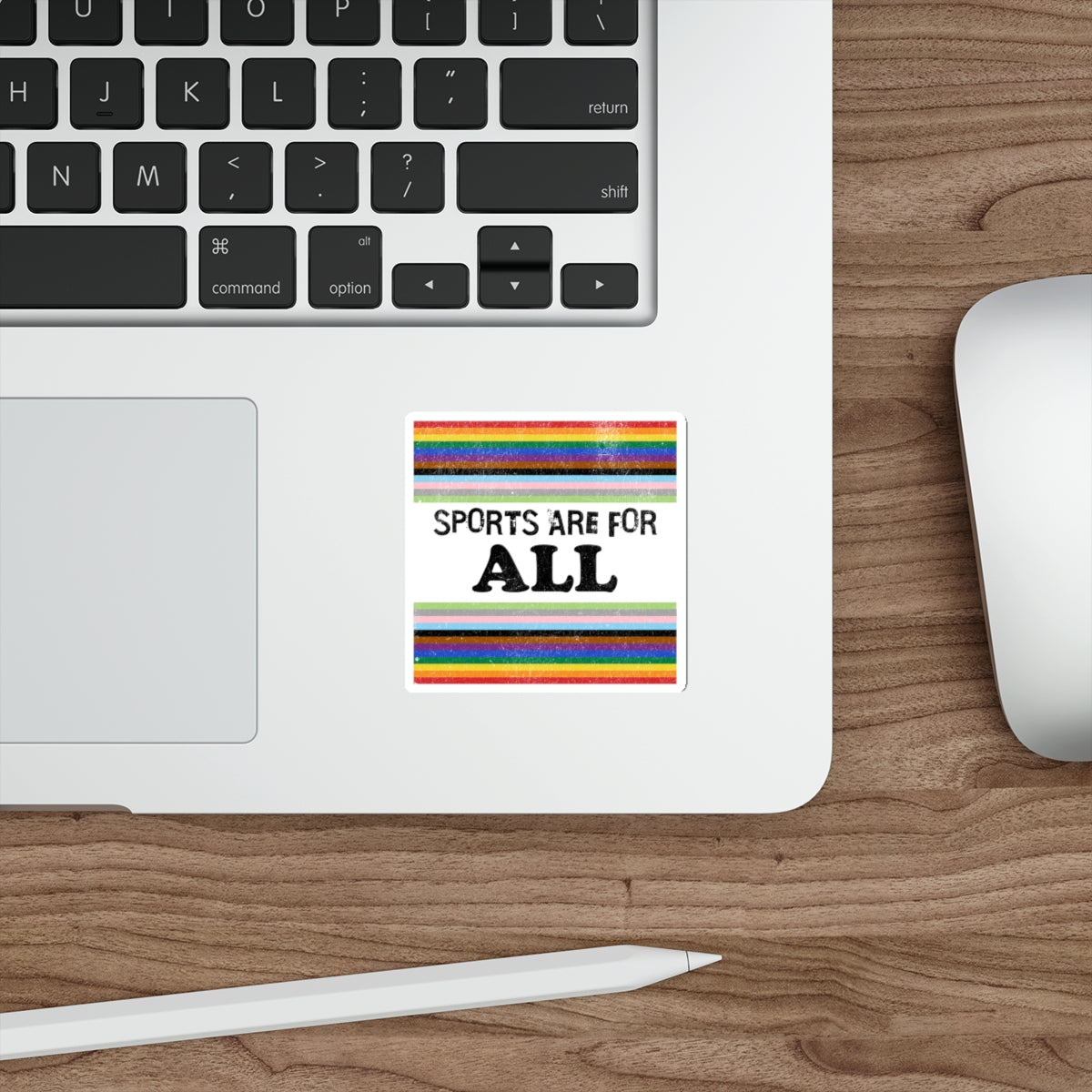 Sports Are For ALL Die-Cut Stickers