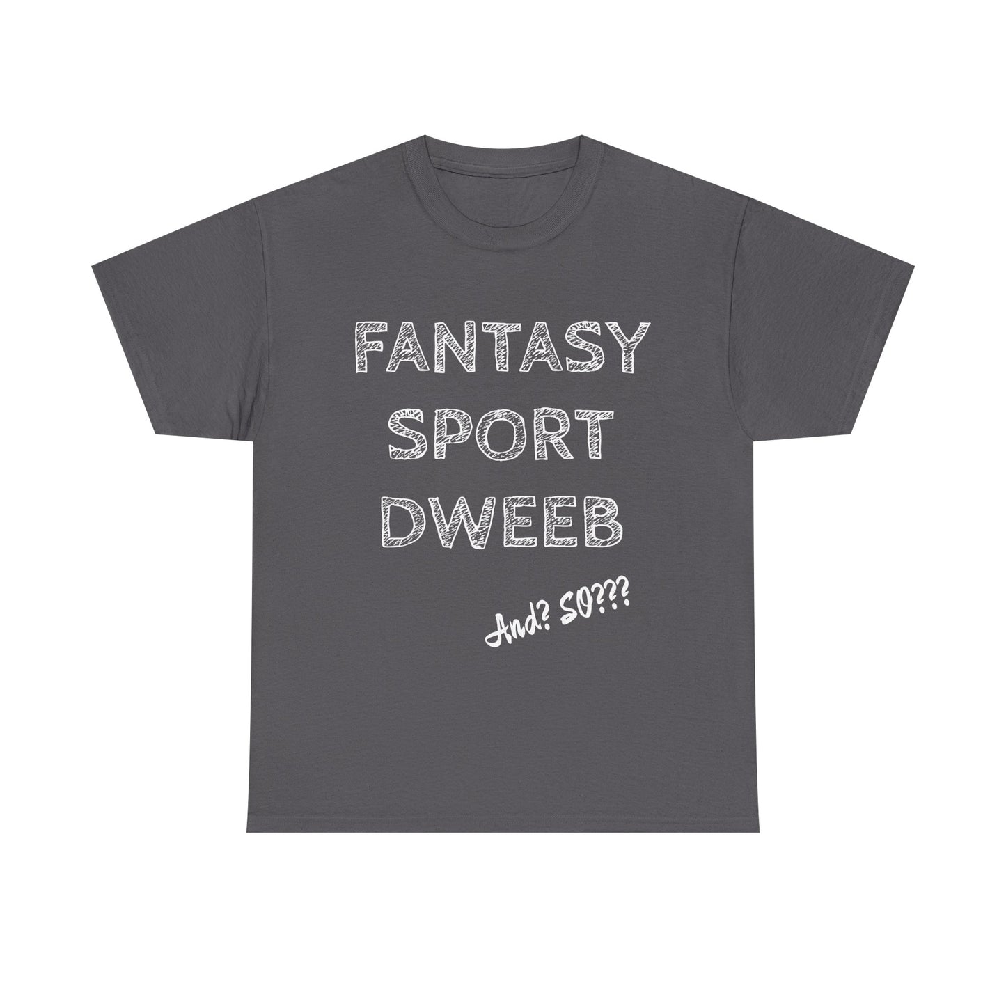 Fantasy Sports Dweeb Unisex Cotton T-Shirt