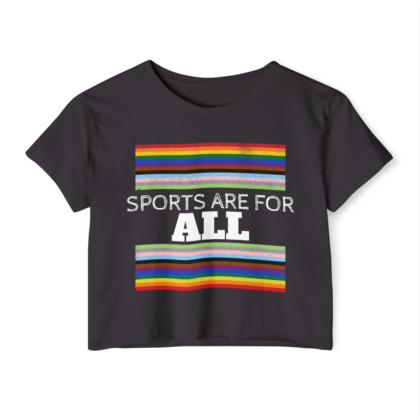 Sports Are For ALL Women's Festival Crop Top