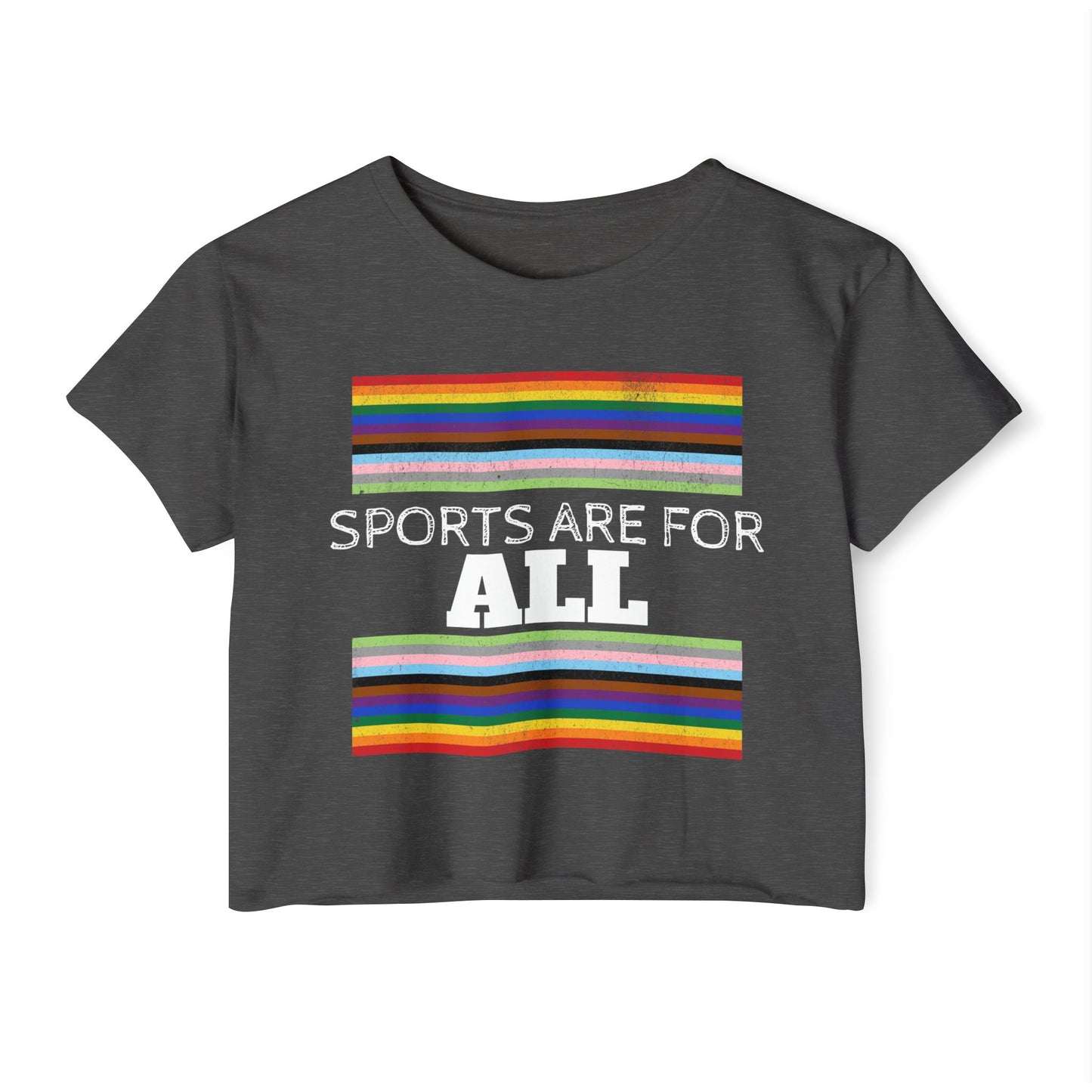 Sports Are For ALL Women's Festival Crop Top