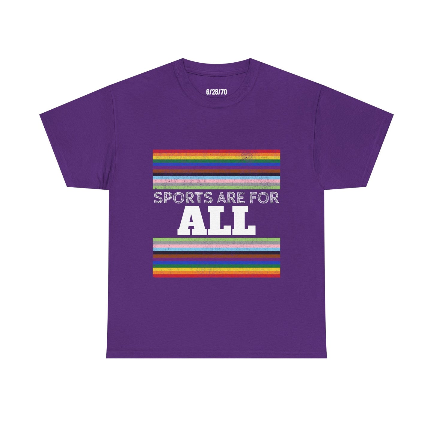 Sports are for ALL Unisex Cotton T-Shirt