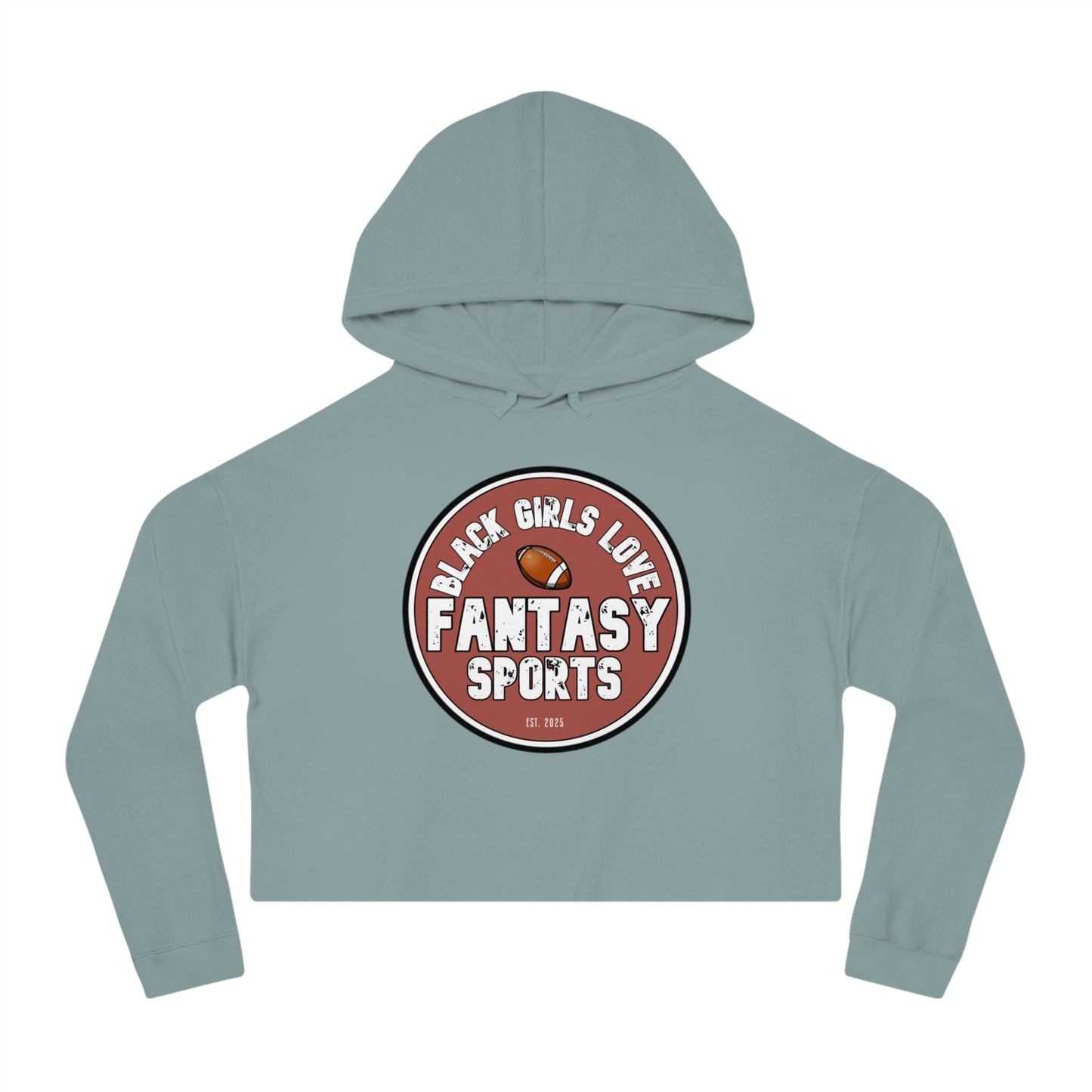 BGLFantasy Sports Women’s Cropped Hooded Sweatshirt