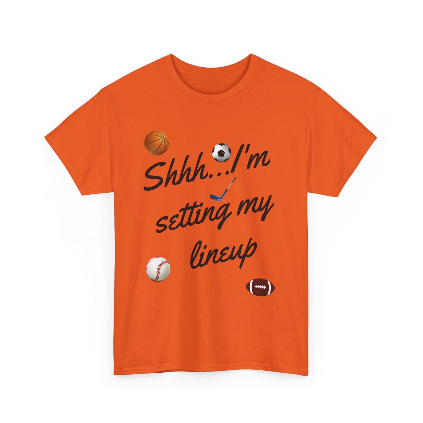 BGLFantasy Sports Lineup Time Unisex Cotton T-Shirt