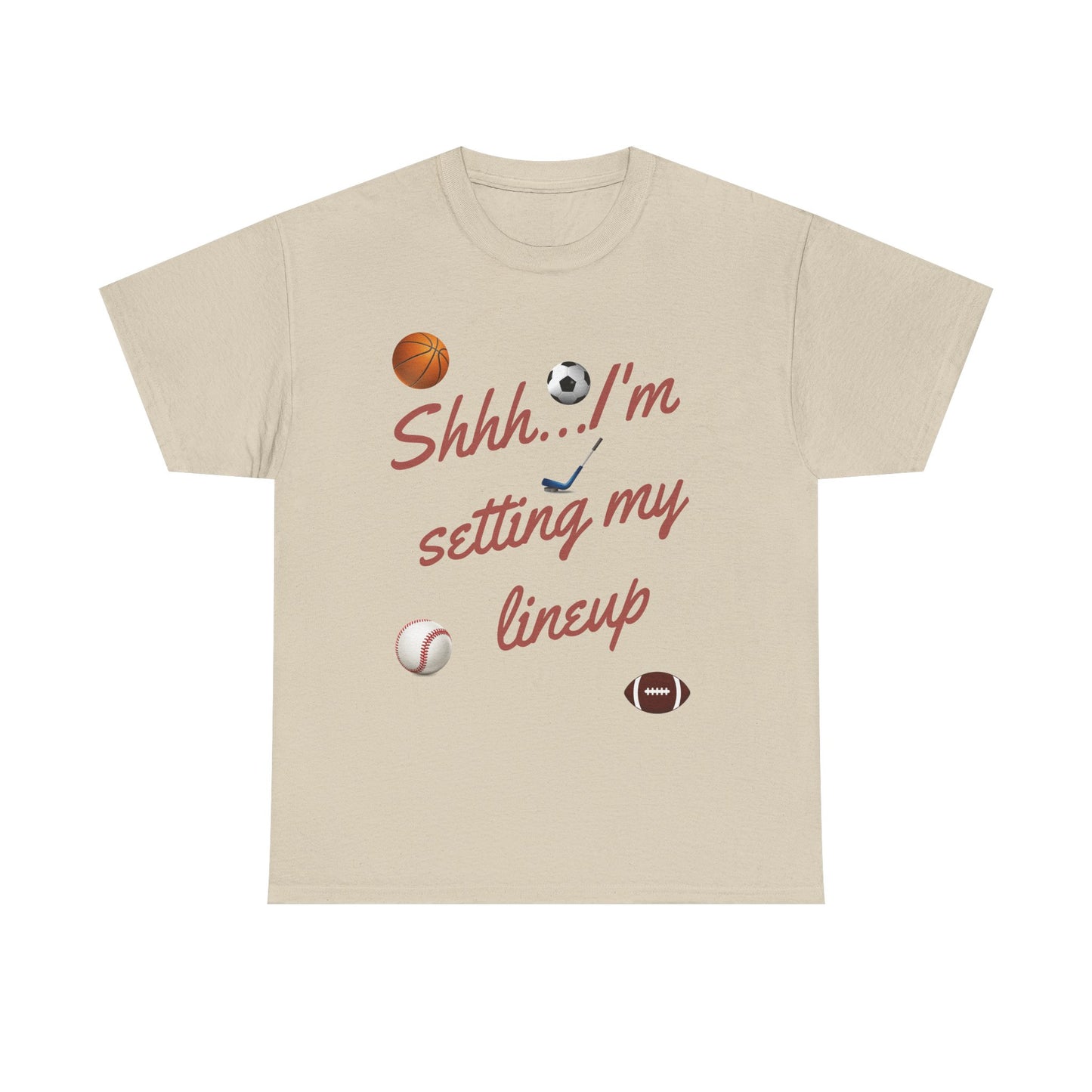 BGLFantasy Sports Lineup Time Unisex Cotton T-Shirt