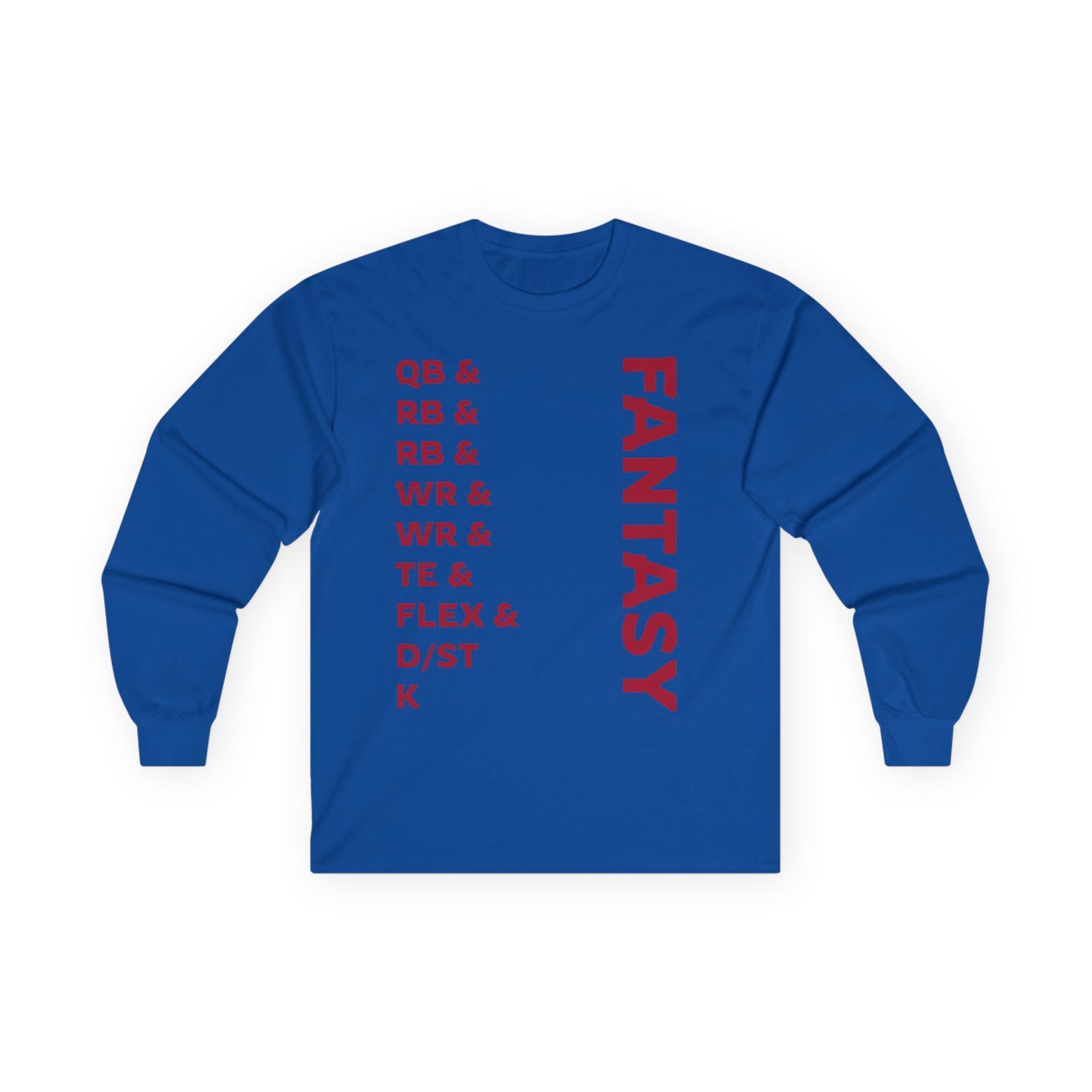BGLF Fantasy Lineup Unisex Cotton Long Sleeve Tee