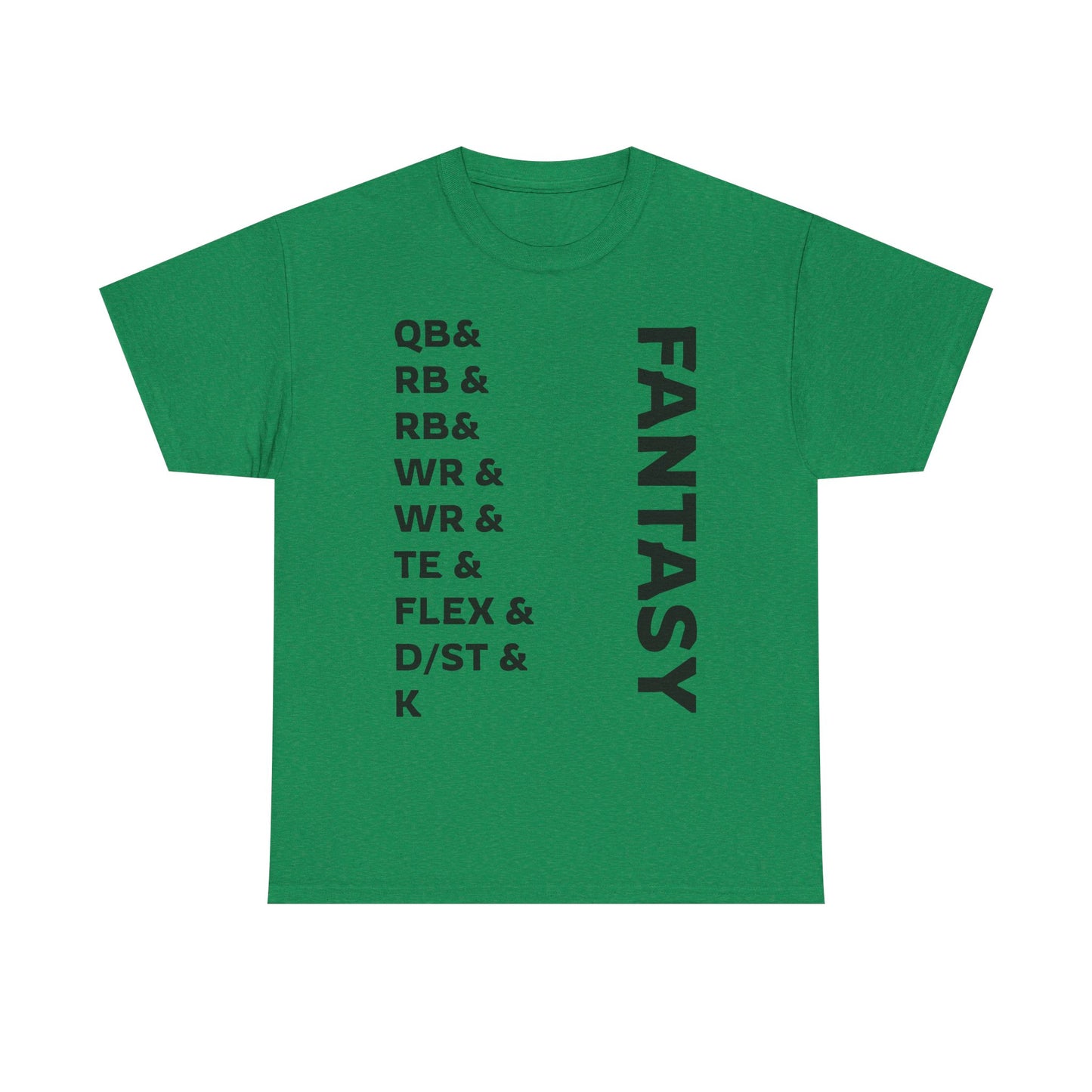 BGLFantasy Sports Football Line Up Unisex Heavy Cotton Short-Sleeve Tee