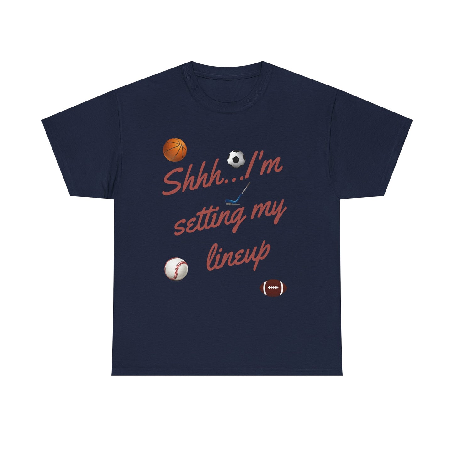 BGLFantasy Sports Lineup Time Unisex Cotton T-Shirt