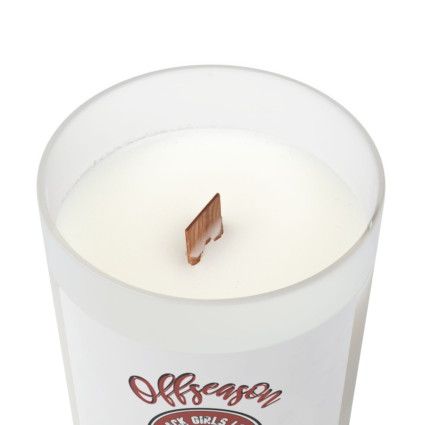 BGLF Fantasy Sports Candle - Offseason Frosted Glass Candle, 11oz