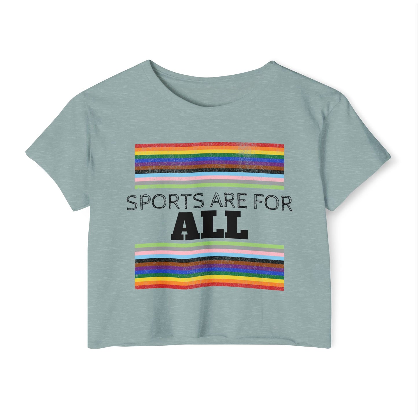 Sports Are For ALL Women's Festival Crop Top