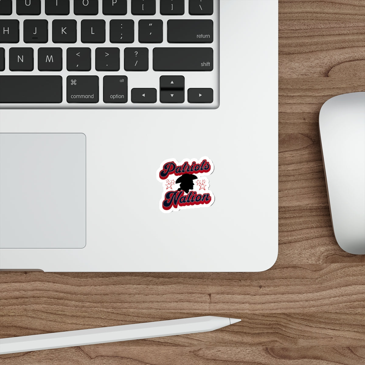 NE Patriots Nation Die-Cut Stickers