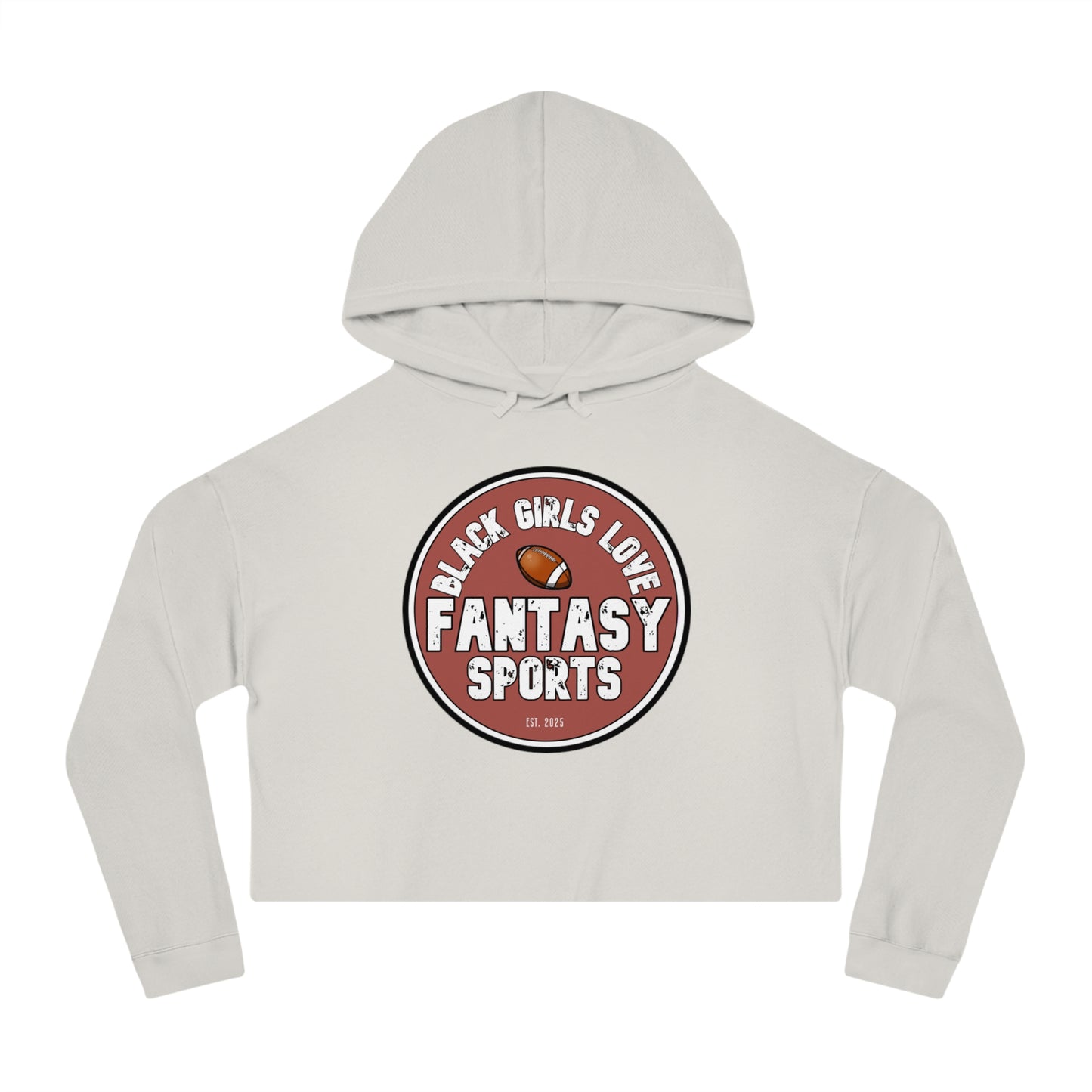BGLFantasy Sports Women’s Cropped Hooded Sweatshirt
