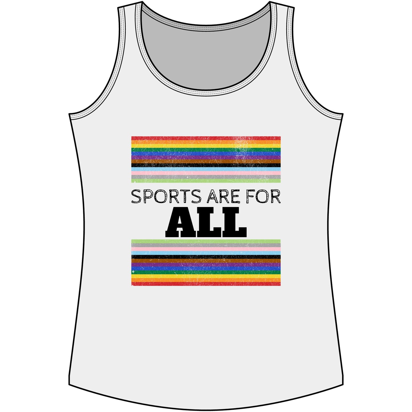 Sports Are For ALL Women's Core Cotton Tank Top