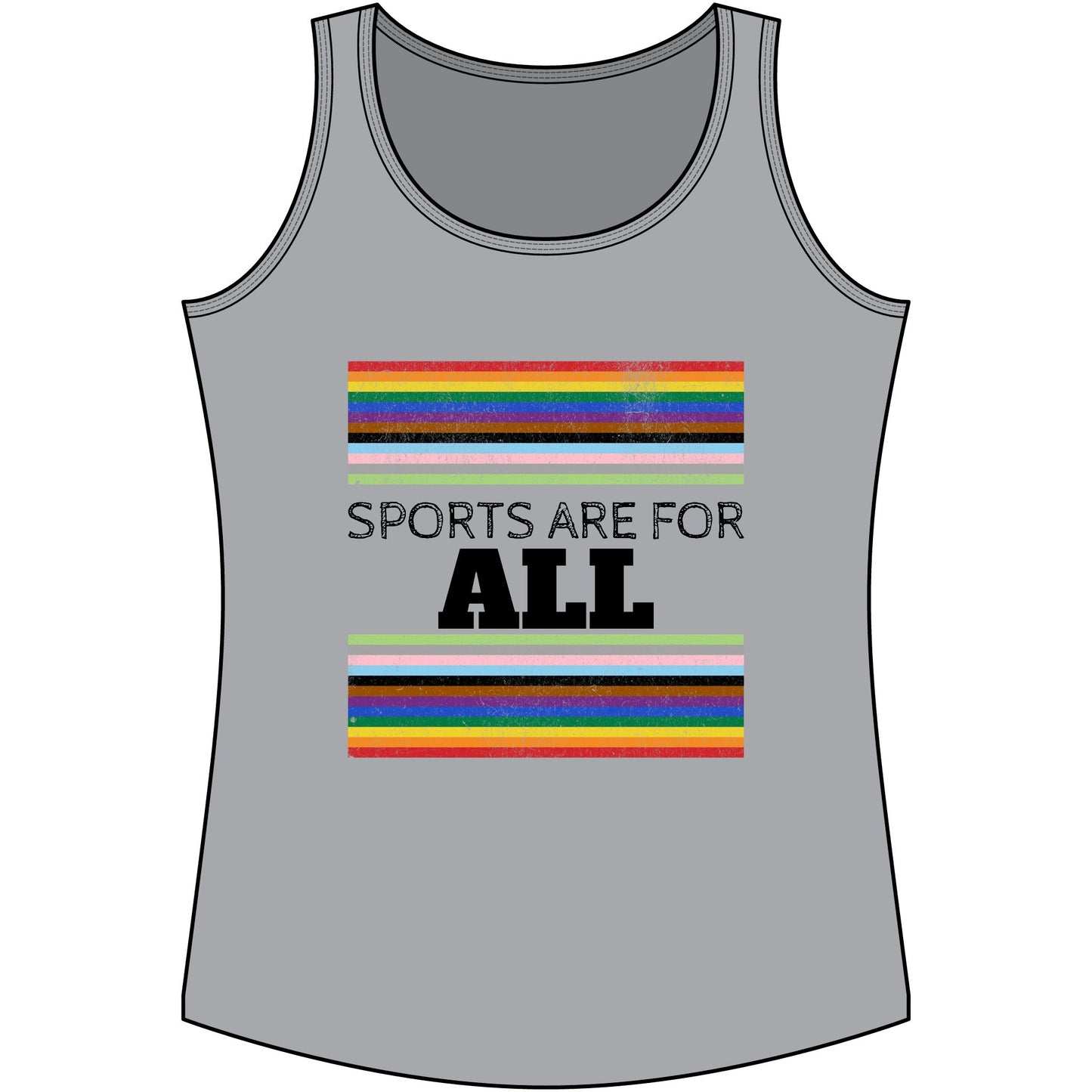 Sports Are For ALL Women's Core Cotton Tank Top