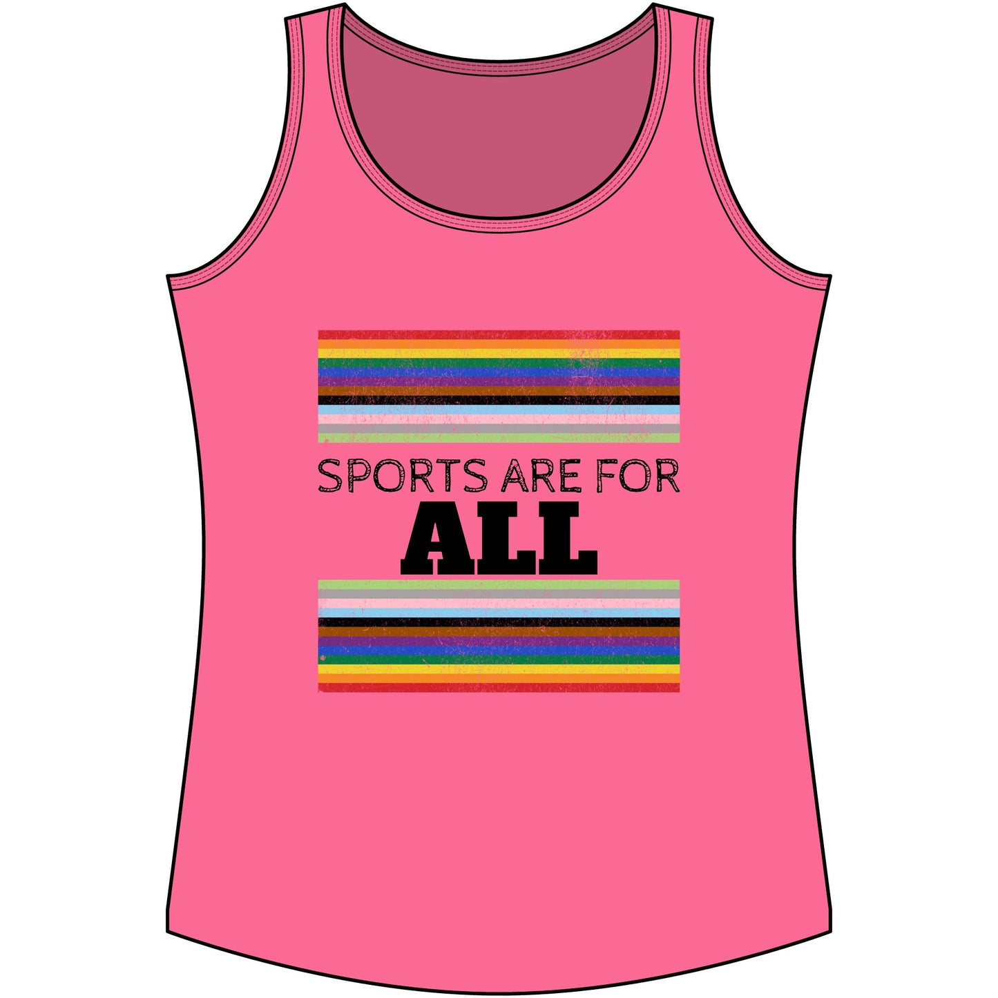 Sports Are For ALL Women's Core Cotton Tank Top