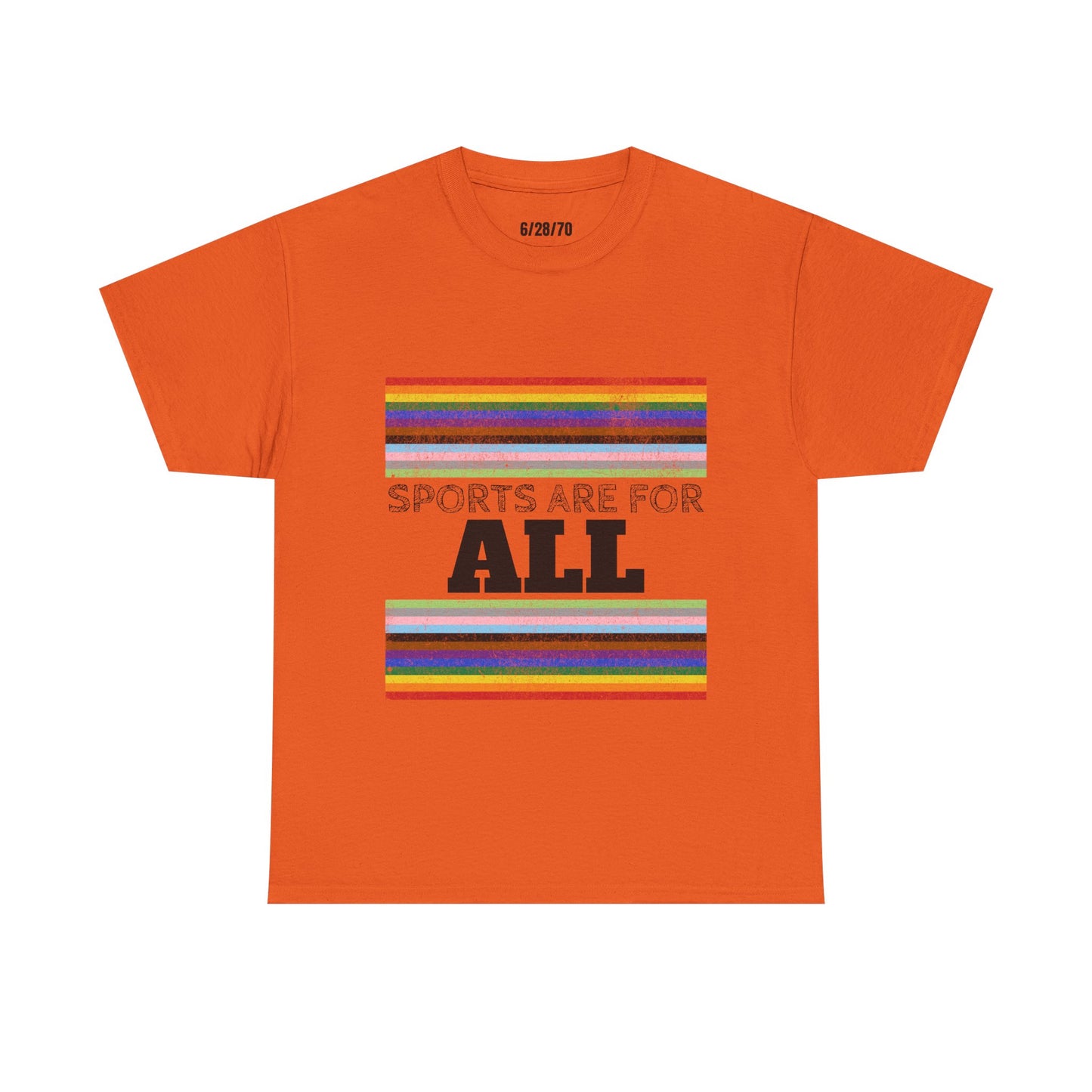 Sports are for ALL Unisex Cotton T-Shirt