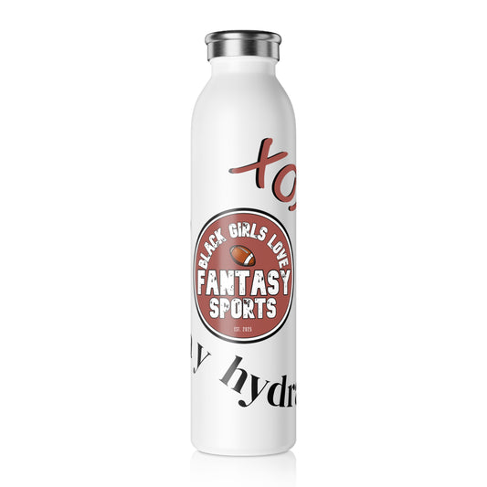 BGLFantasy Sports Slim Water Bottle
