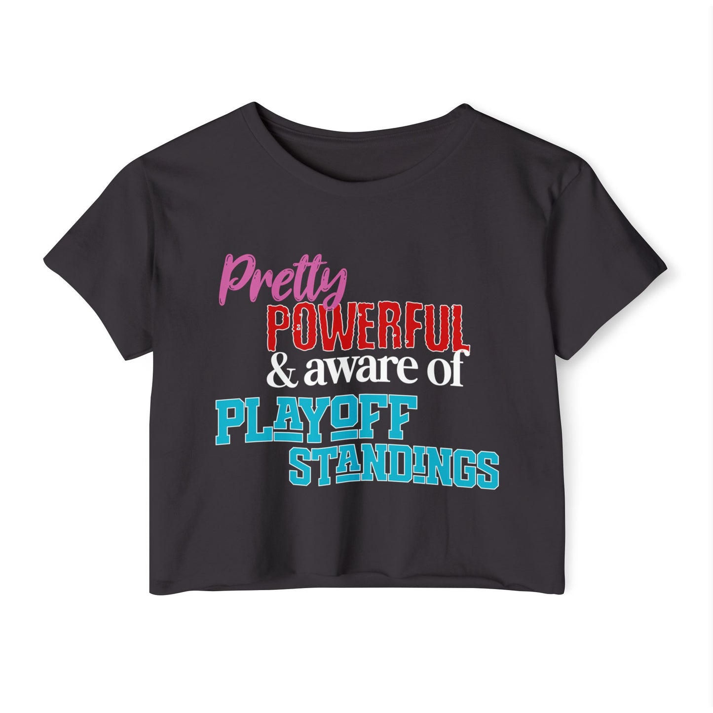 Pretty Powerful Women's Festival Crop Top