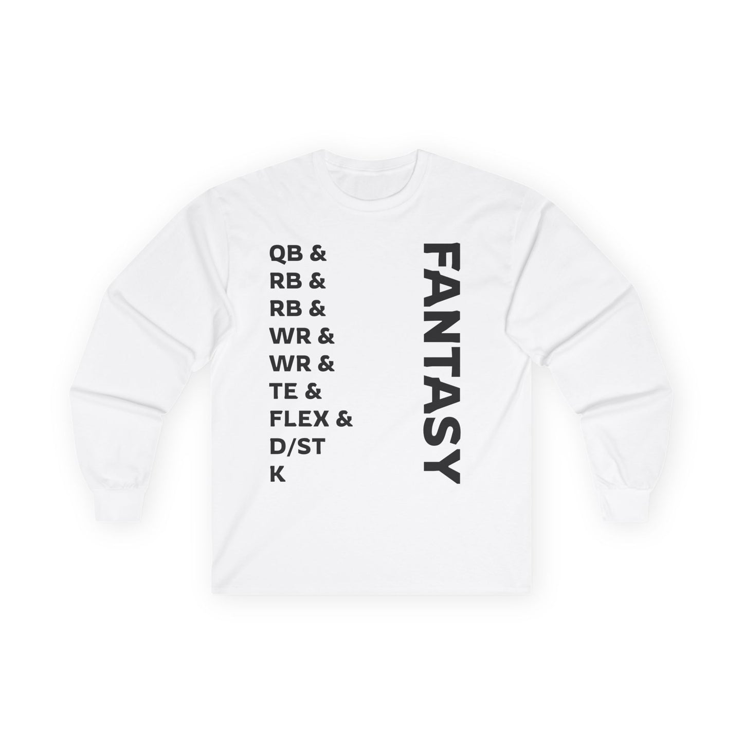 BGLF Fantasy Lineup Unisex Cotton Long Sleeve Tee