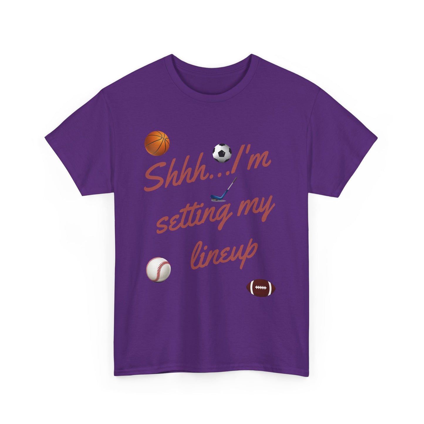 BGLFantasy Sports Lineup Time Unisex Cotton T-Shirt