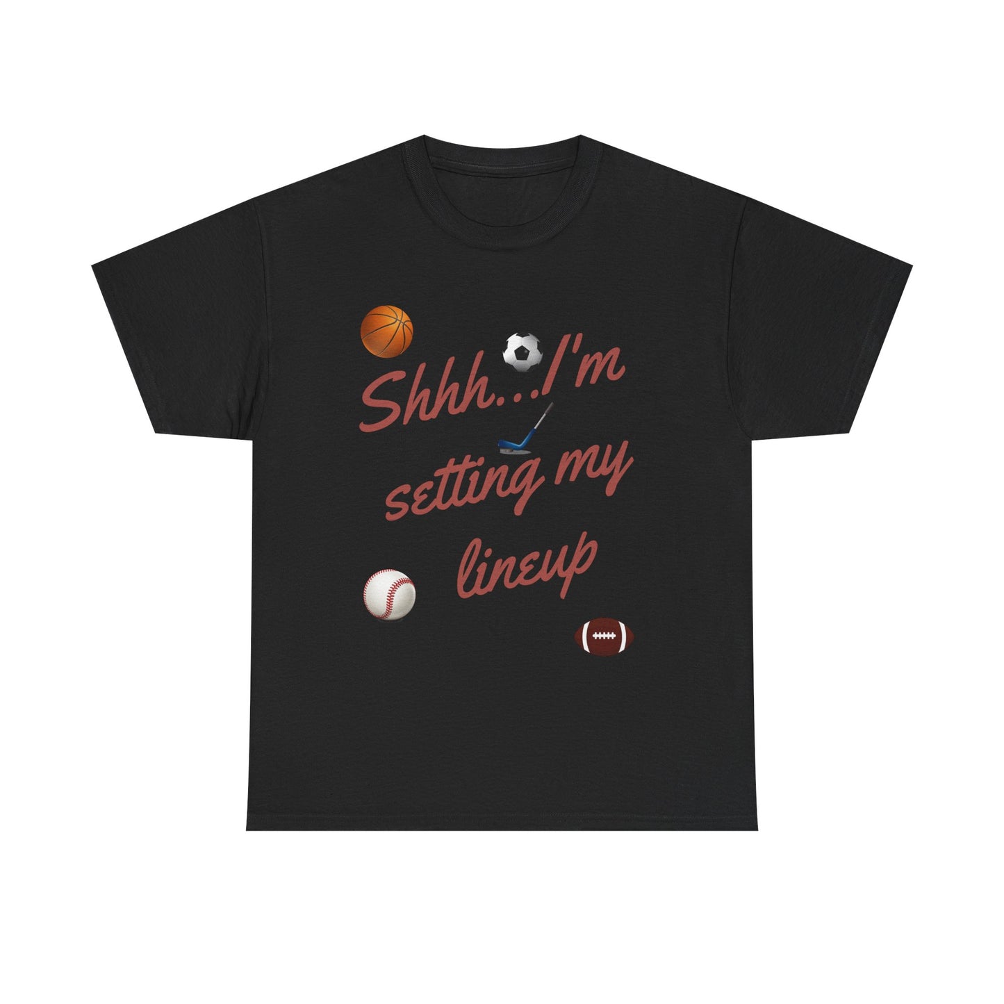 BGLFantasy Sports Lineup Time Unisex Cotton T-Shirt