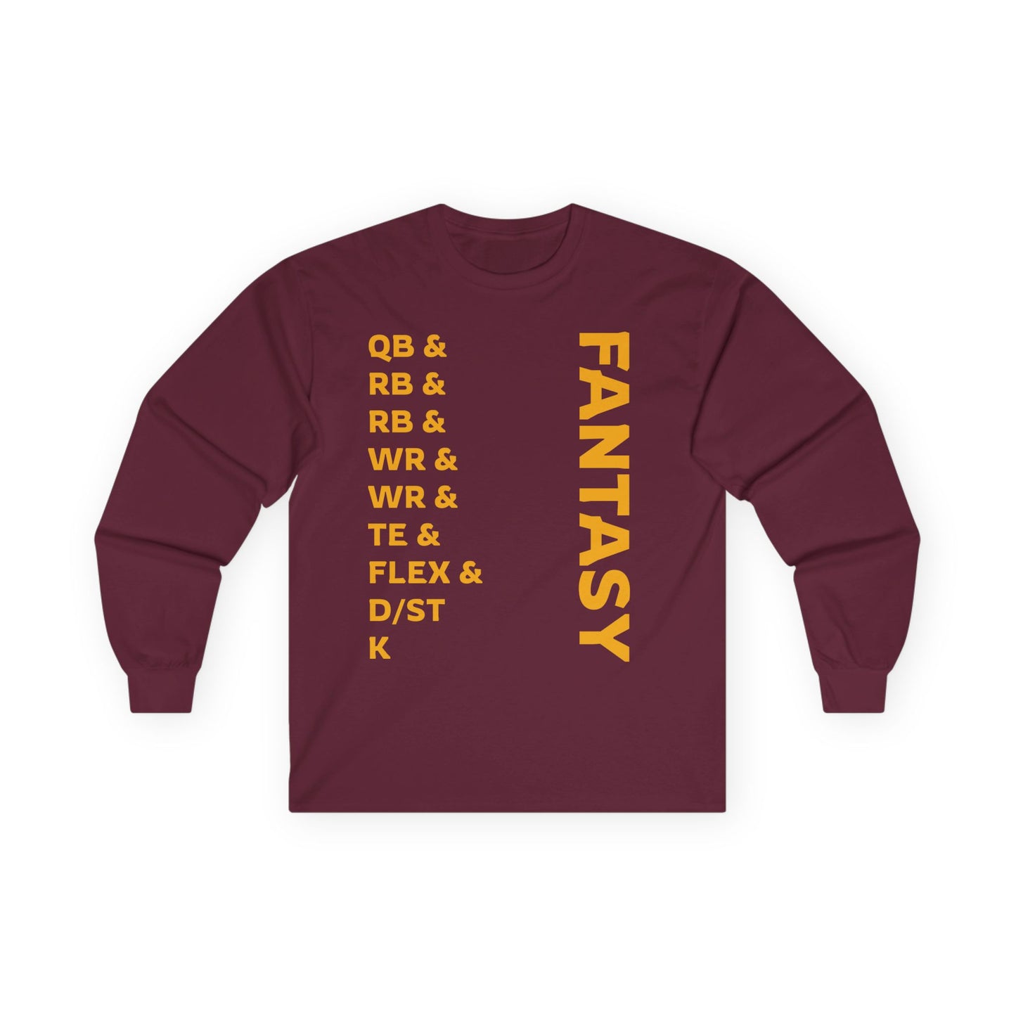 BGLF Fantasy Lineup Unisex Cotton Long Sleeve Tee